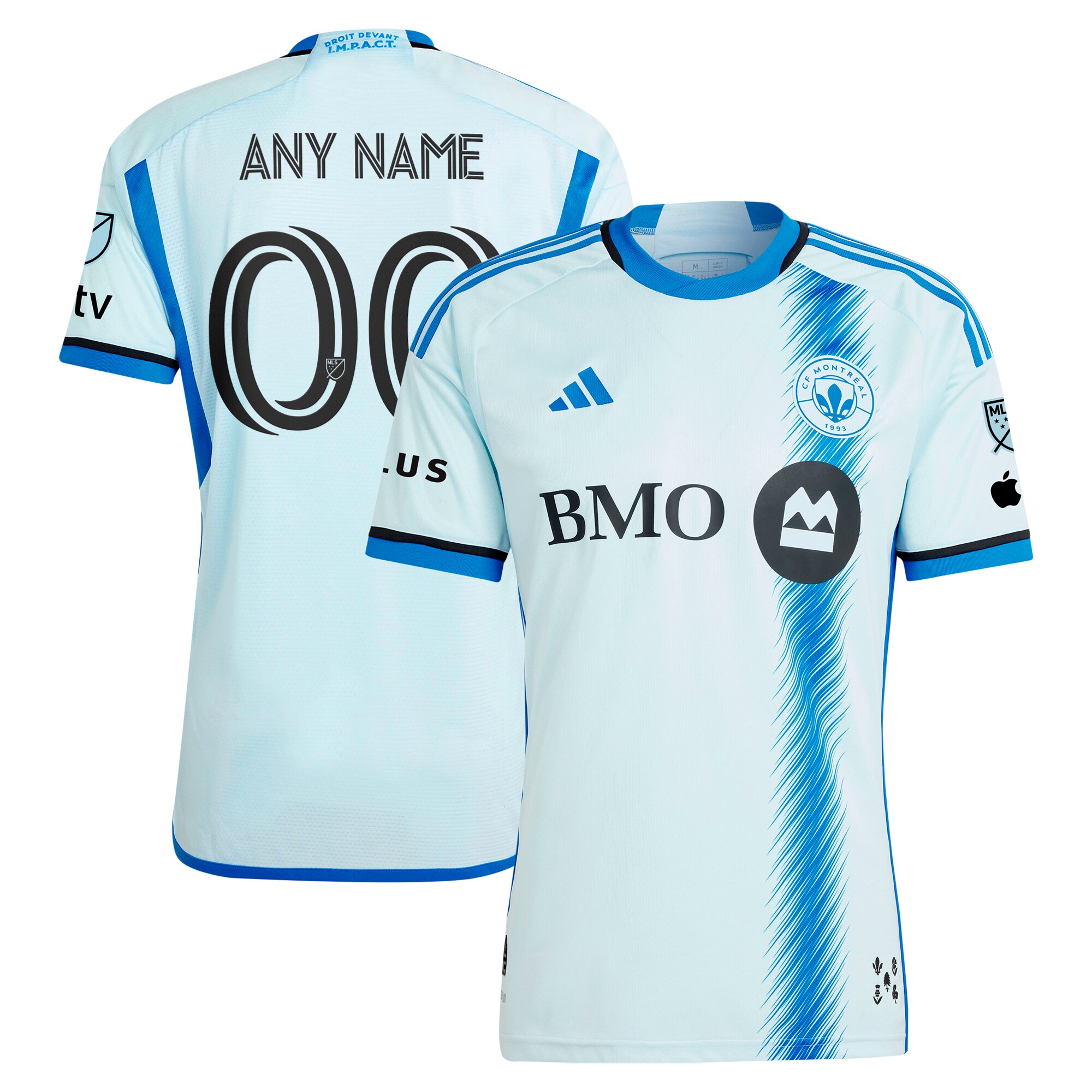  CF Montreal 2024 La Main Custom Jersey – Light Blue