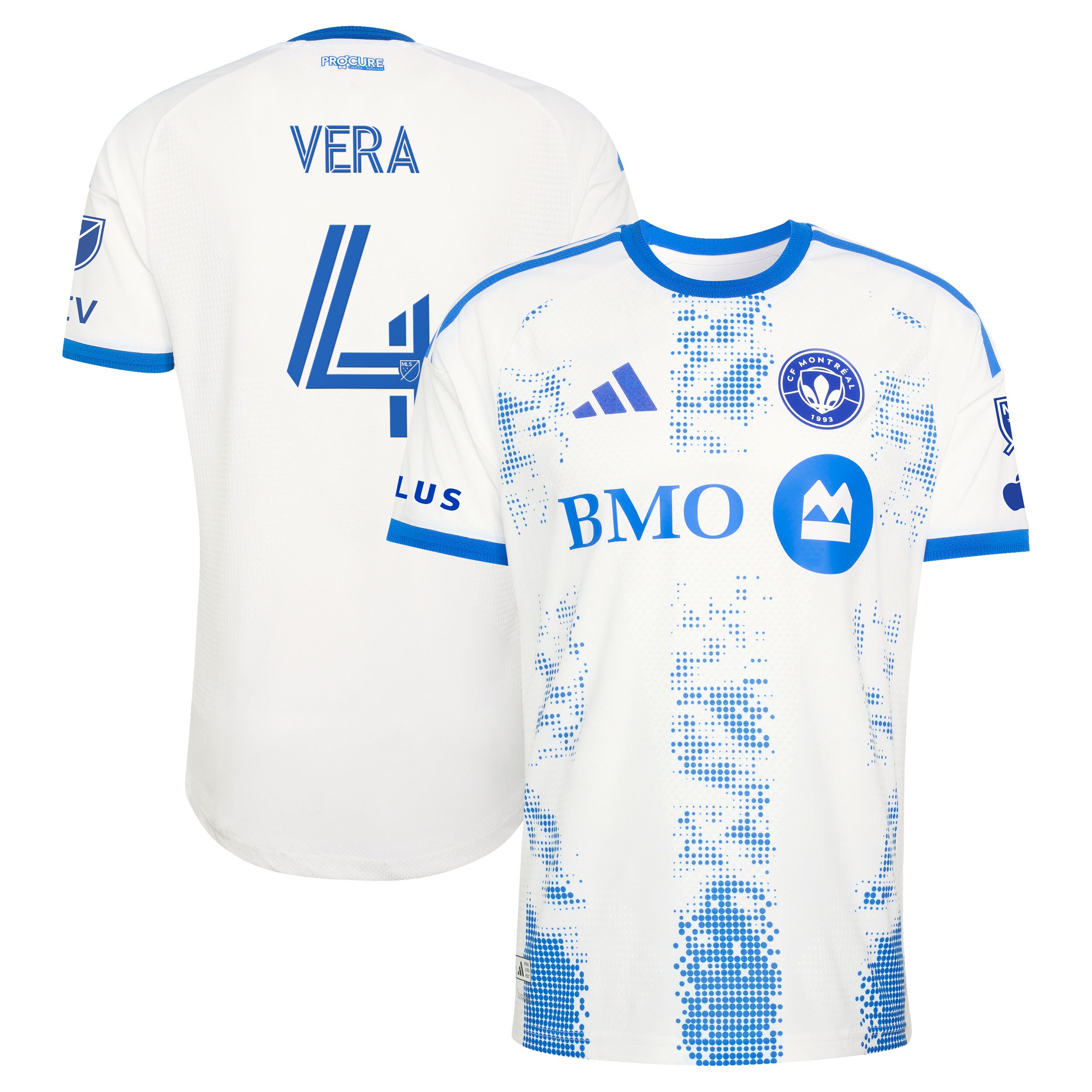  CF Montreal 2026 The Procure Jersey On-Field Patch Jersey - White