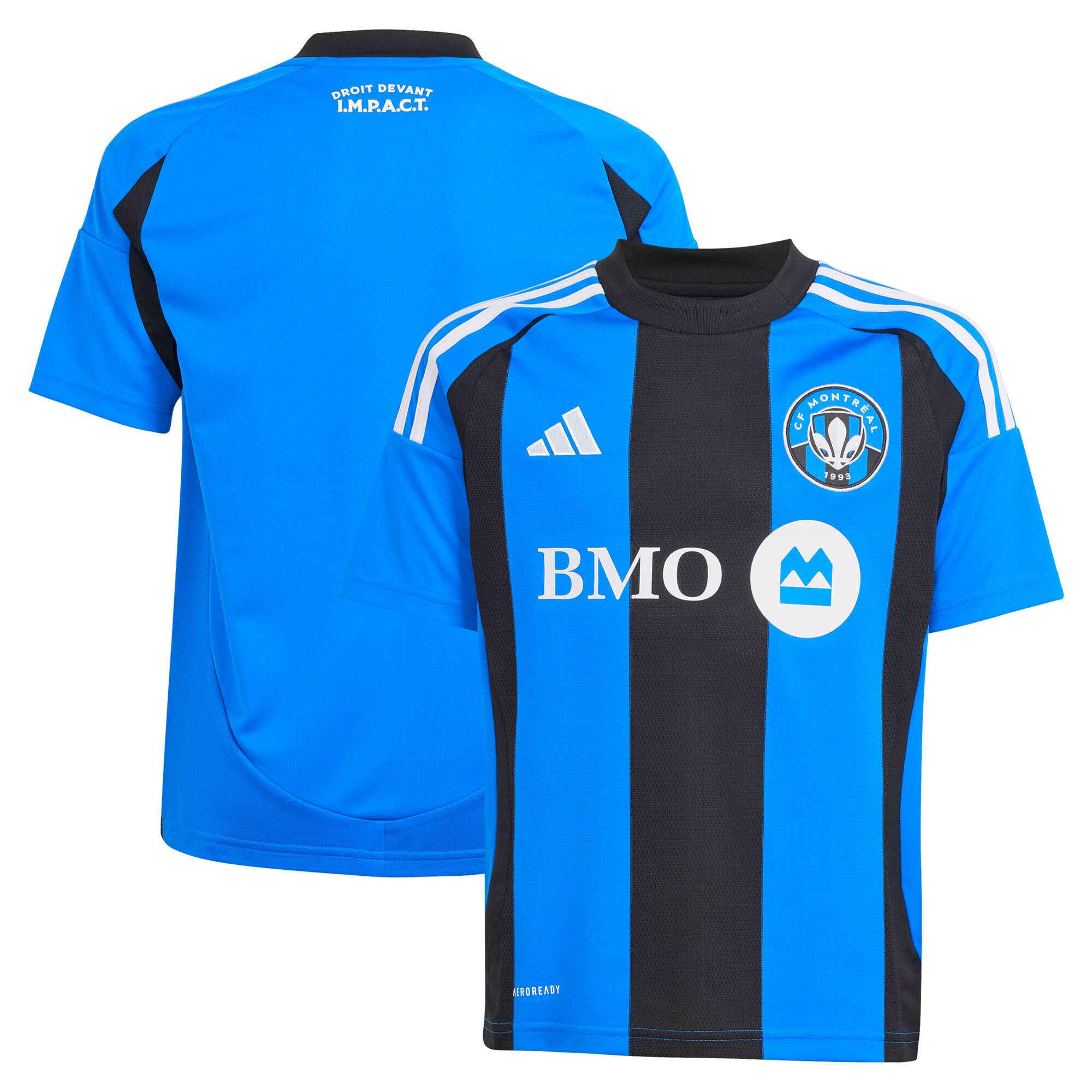 CF Montreal adidas Youth 2025 MontrÃ©al Original Replica Jersey - Blue