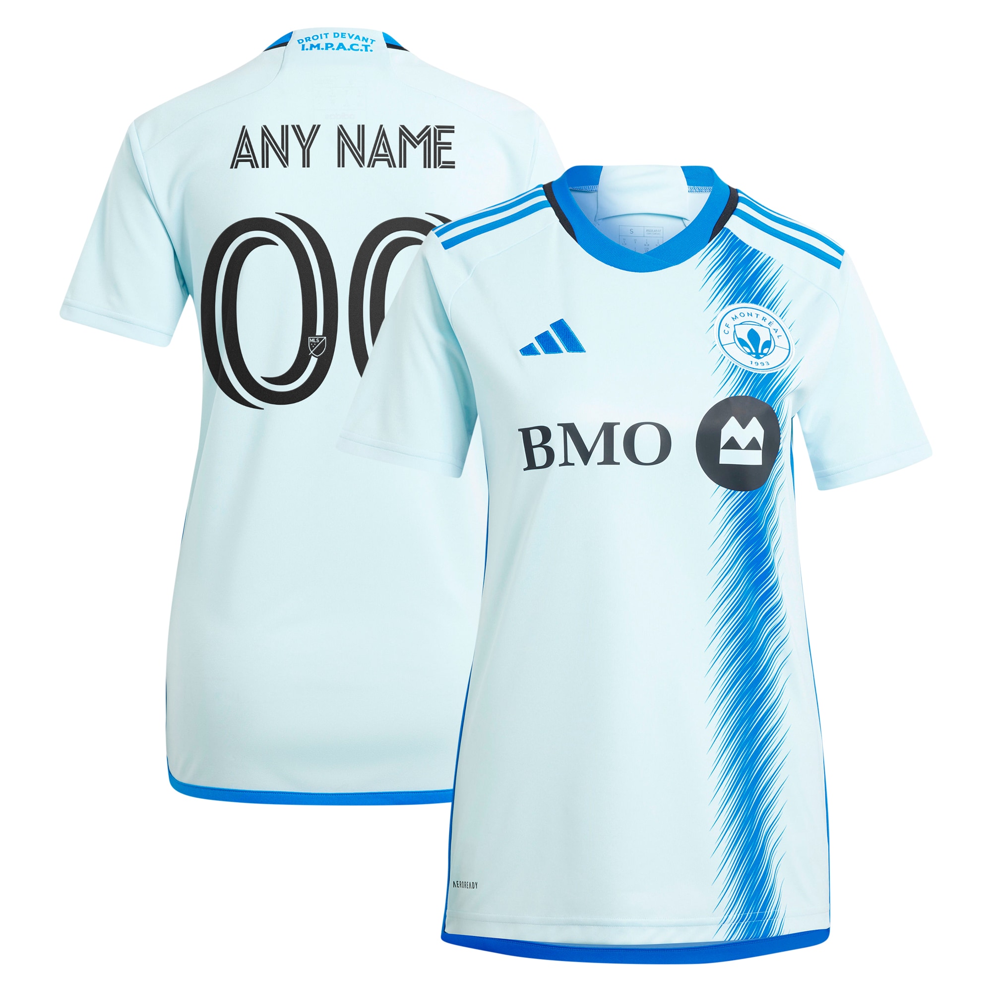  CF Montreal Women's 2024 La Main Custom Jersey – Light Blue