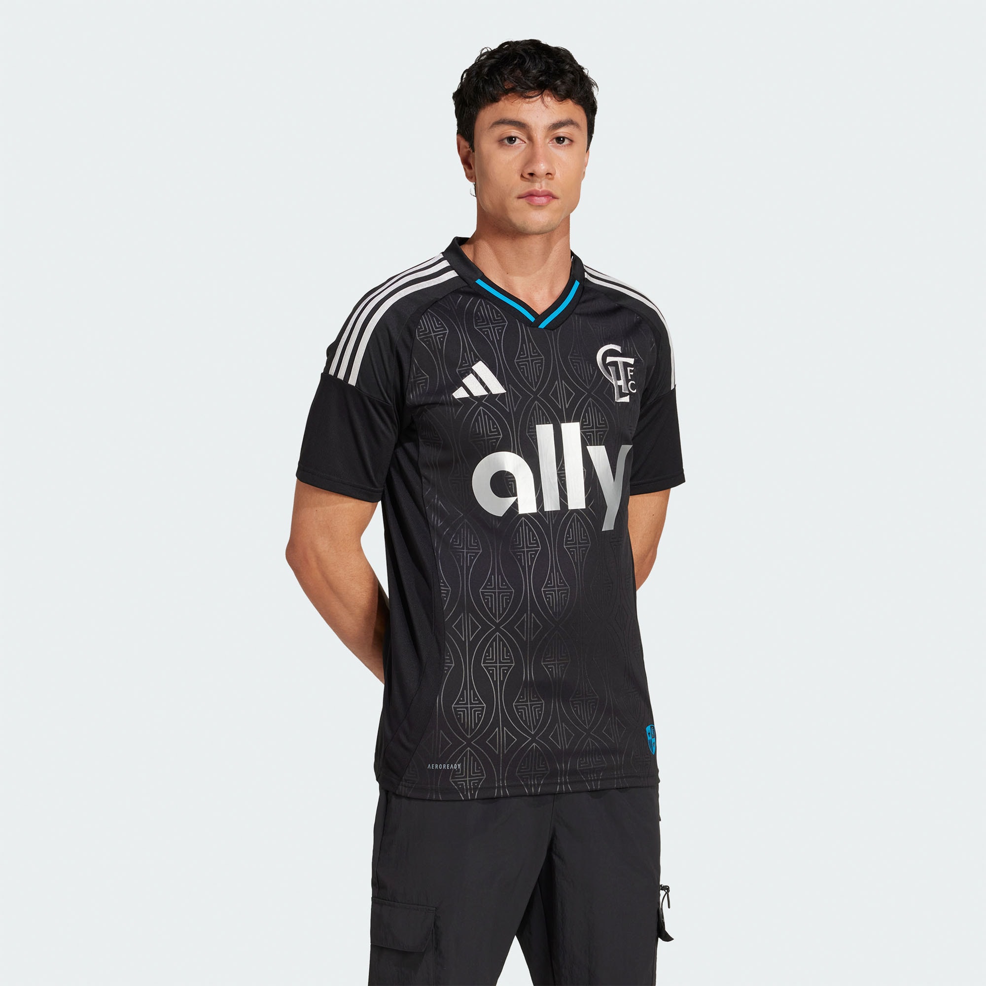  Charlotte FC 2025 Fortress Kit Jersey - Black