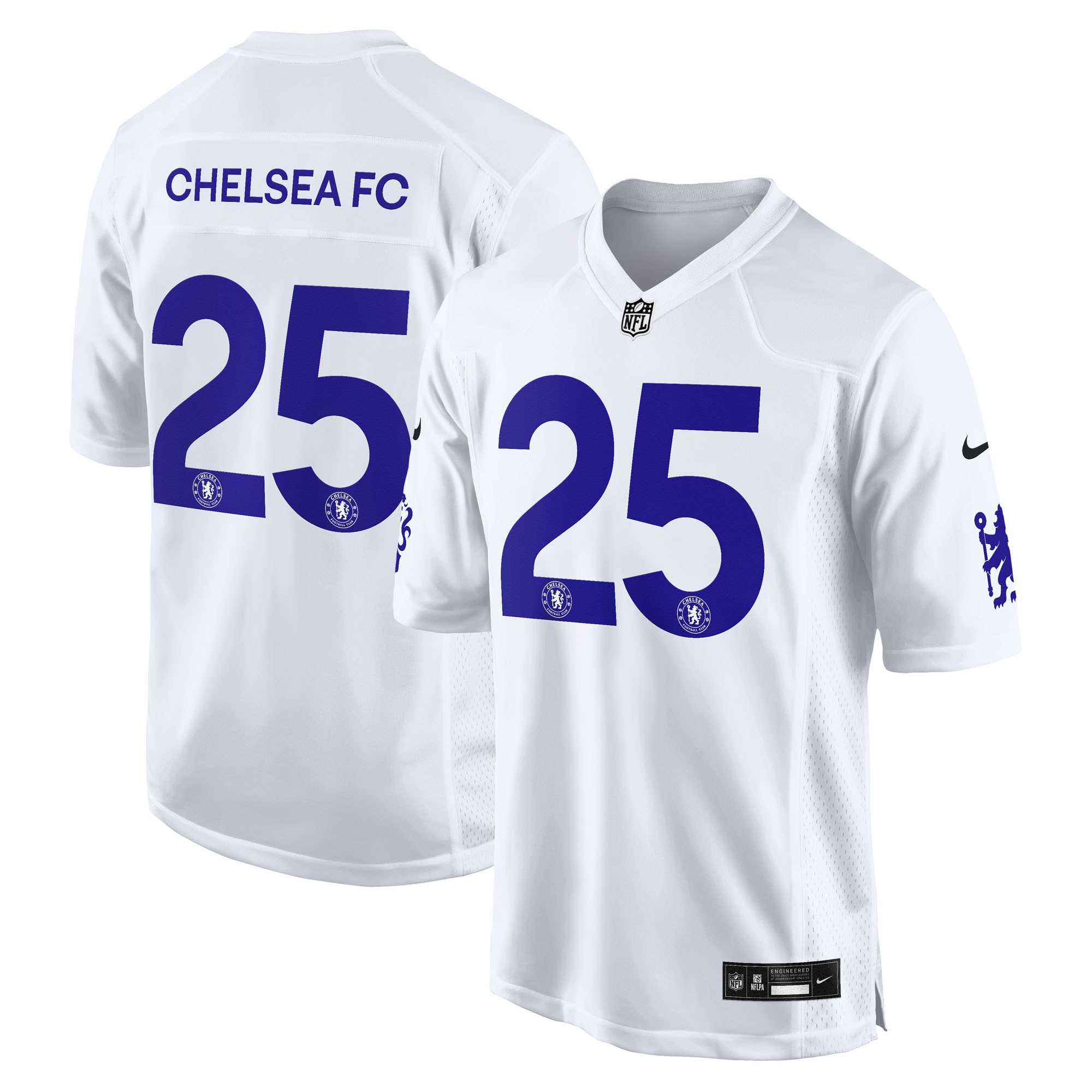  Chelsea 2025 Soccer x Game Jersey - White