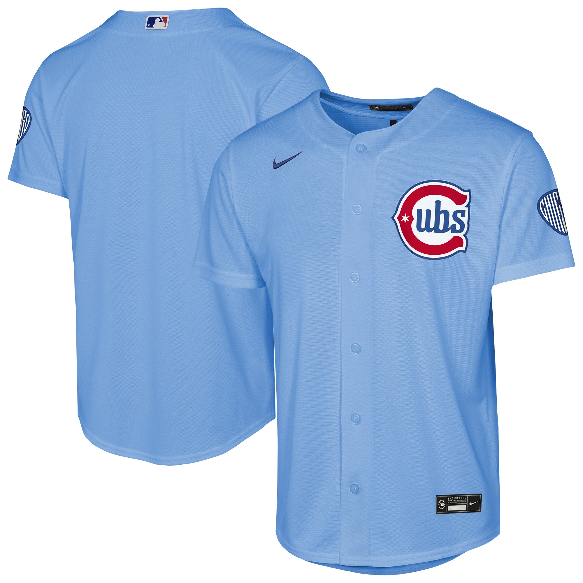  Chicago Cubs Youth Alternate 2 Stadium Jersey