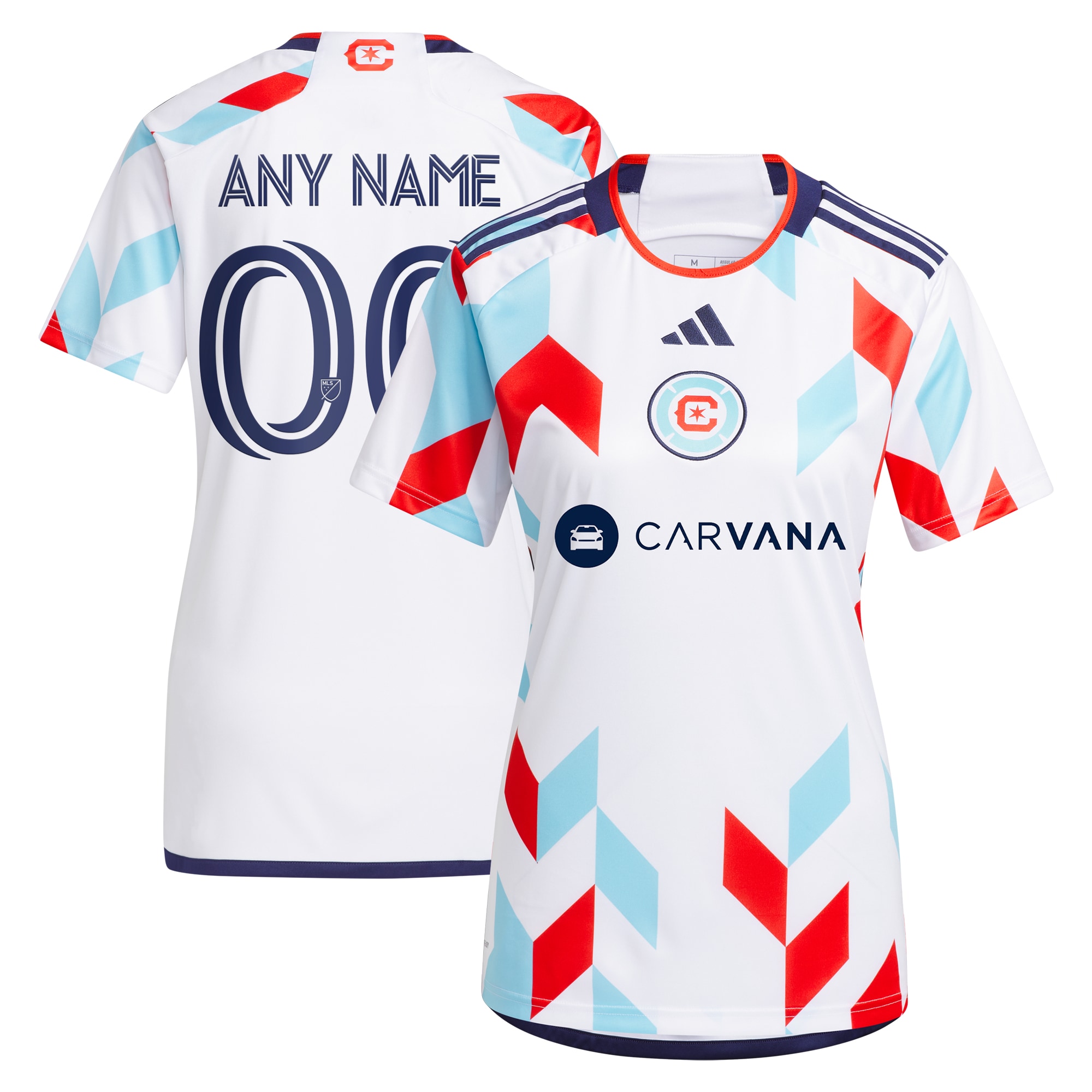  Chicago Fire Women's 2024 A Kit For All Custom Jersey – White