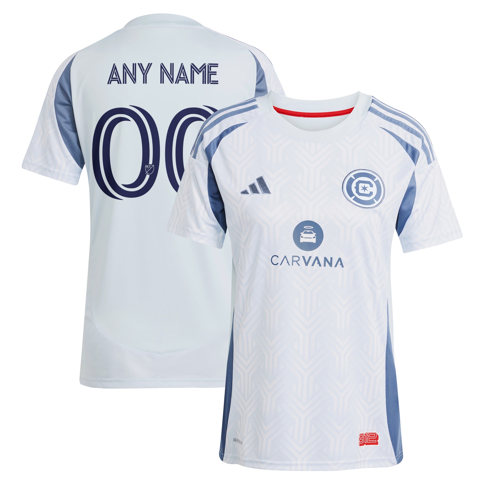  Chicago Fire Women's 2025 The Municipal Kit Custom Jersey - Light Blue
