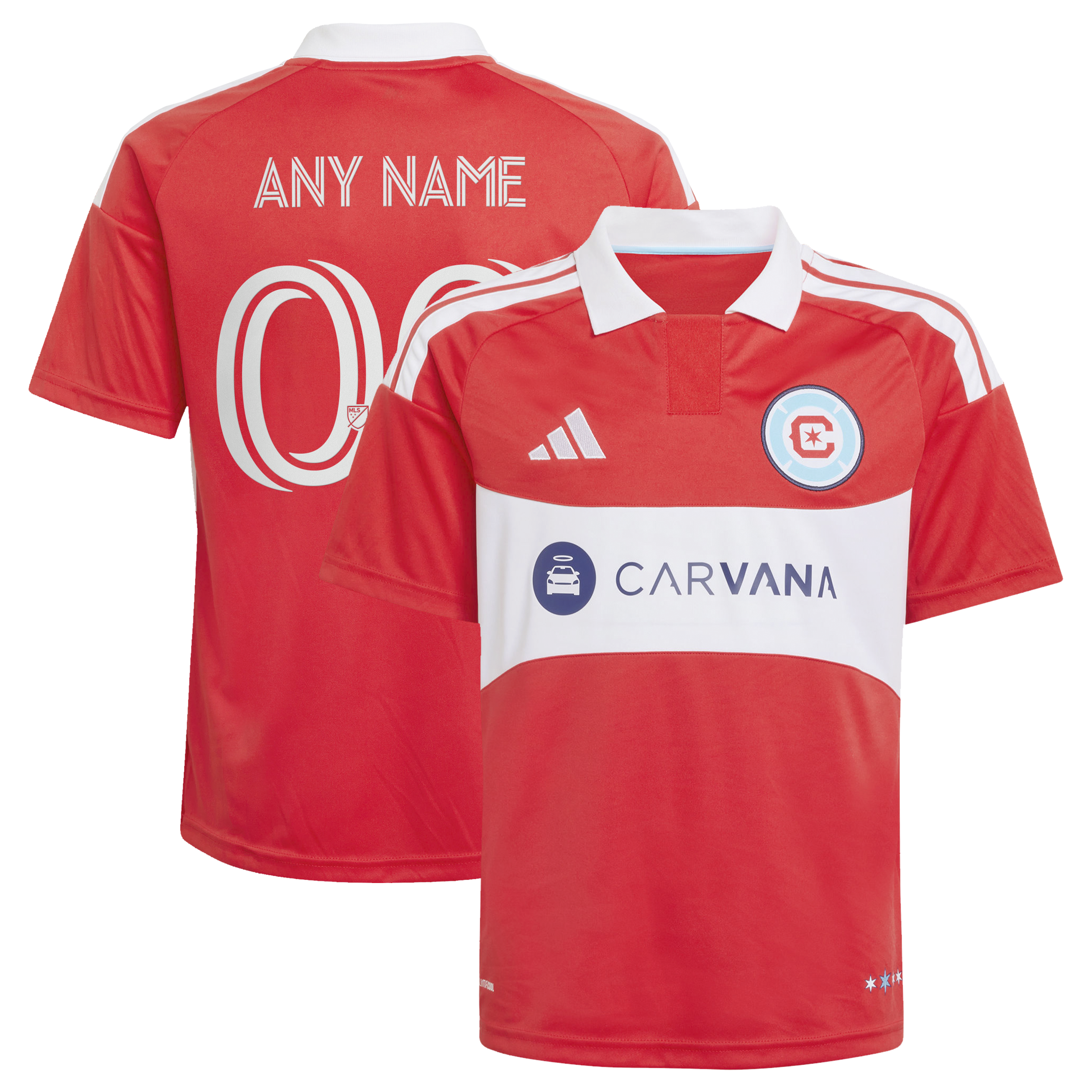  Chicago Fire Youth 2026 Forever Red Custom Jersey - Red