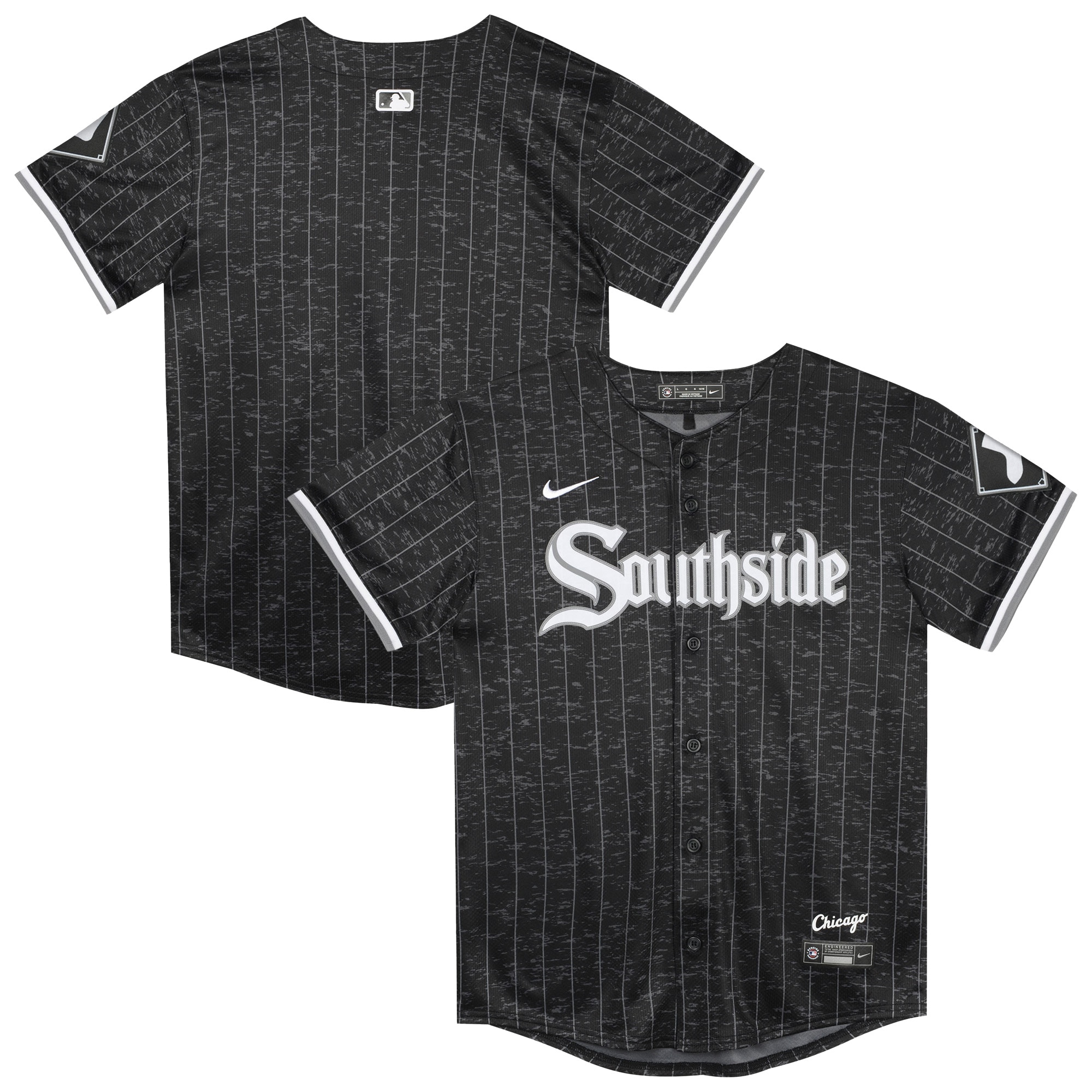  Chicago White Sox Preschool City Connect Jersey - Black