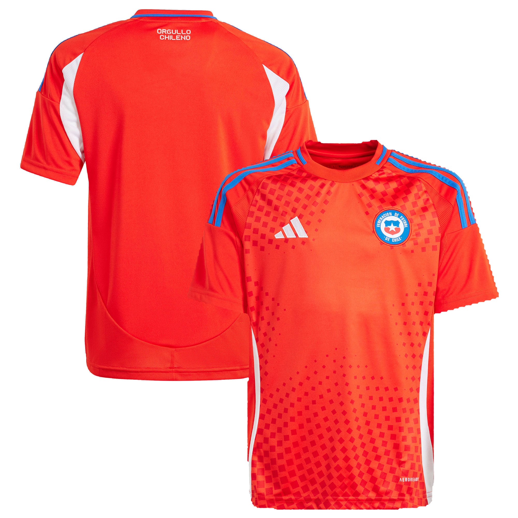  Chile National Team adidas Youth 2024 Home Replica Jersey - Red