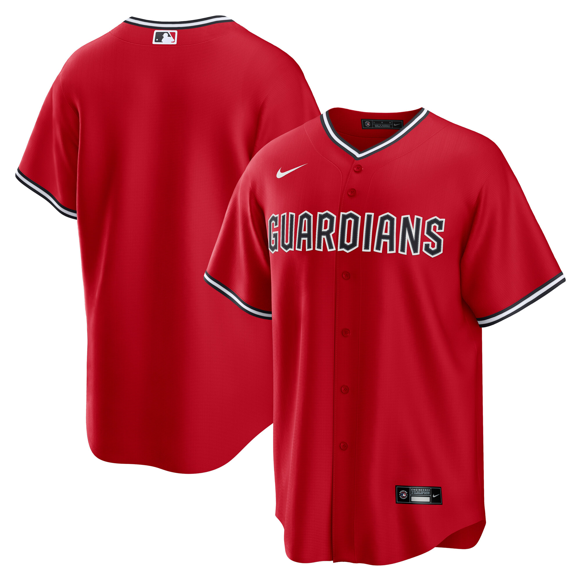  Cleveland Guardians Alternate 2 Jersey - Red