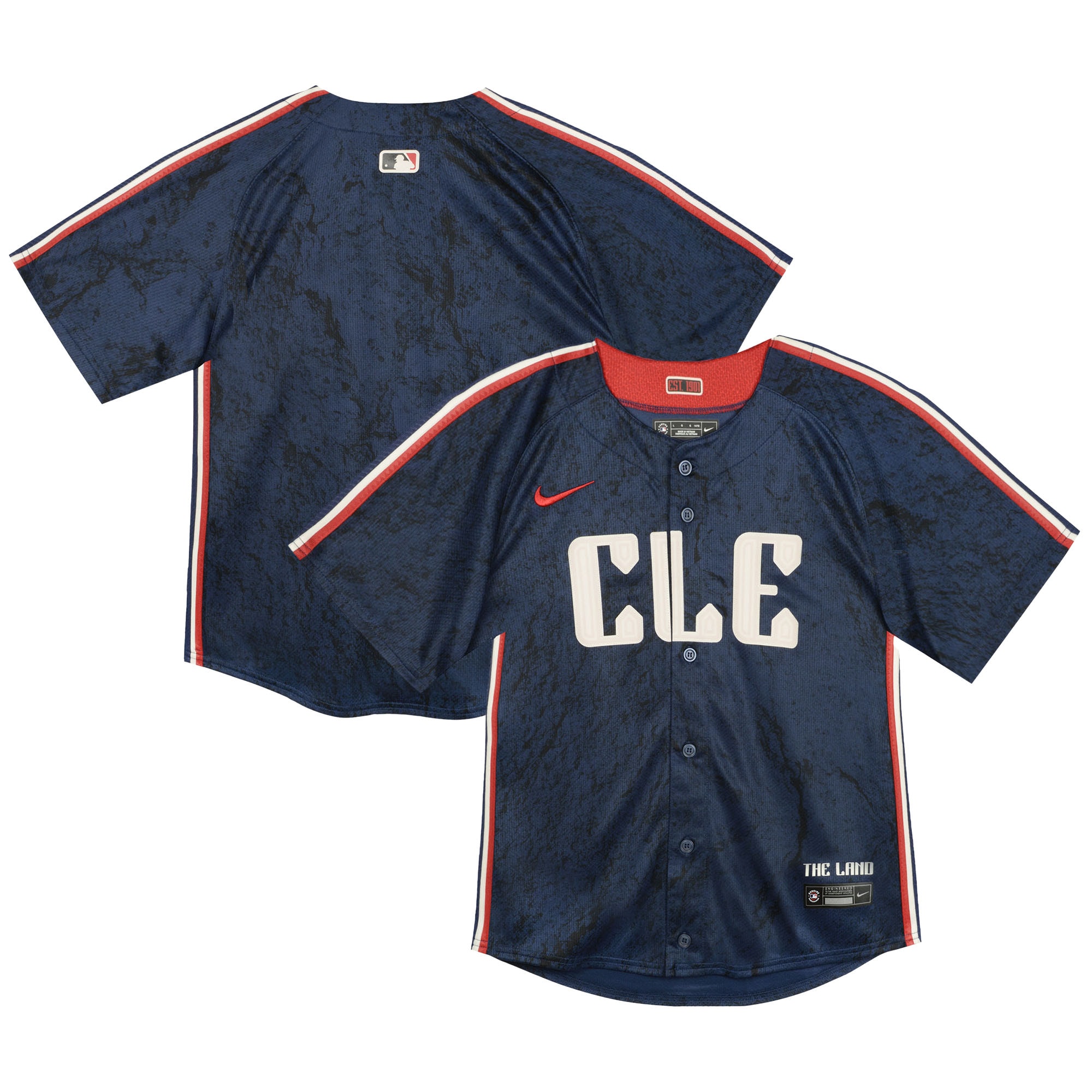  Cleveland Guardians Toddler City Connect Team Limited Jersey - Navy
