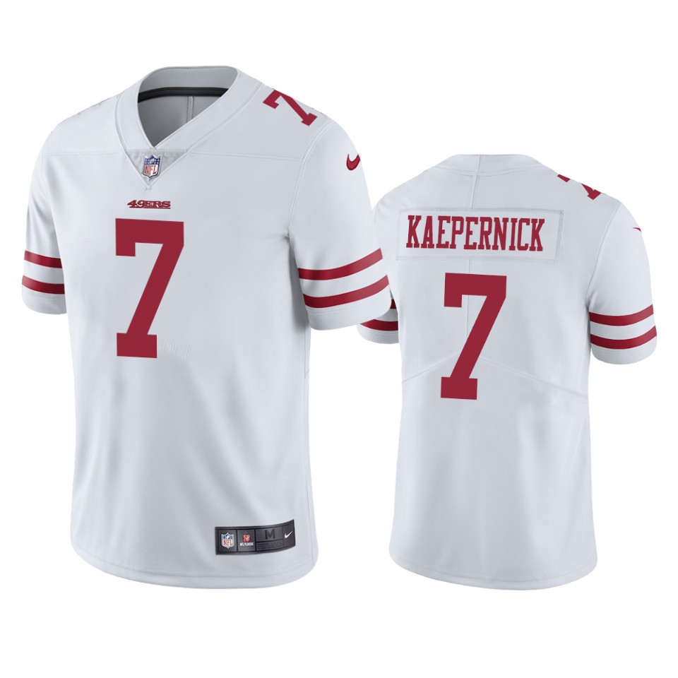  Colin Kaepernick Vapor Limited White Jersey Men's