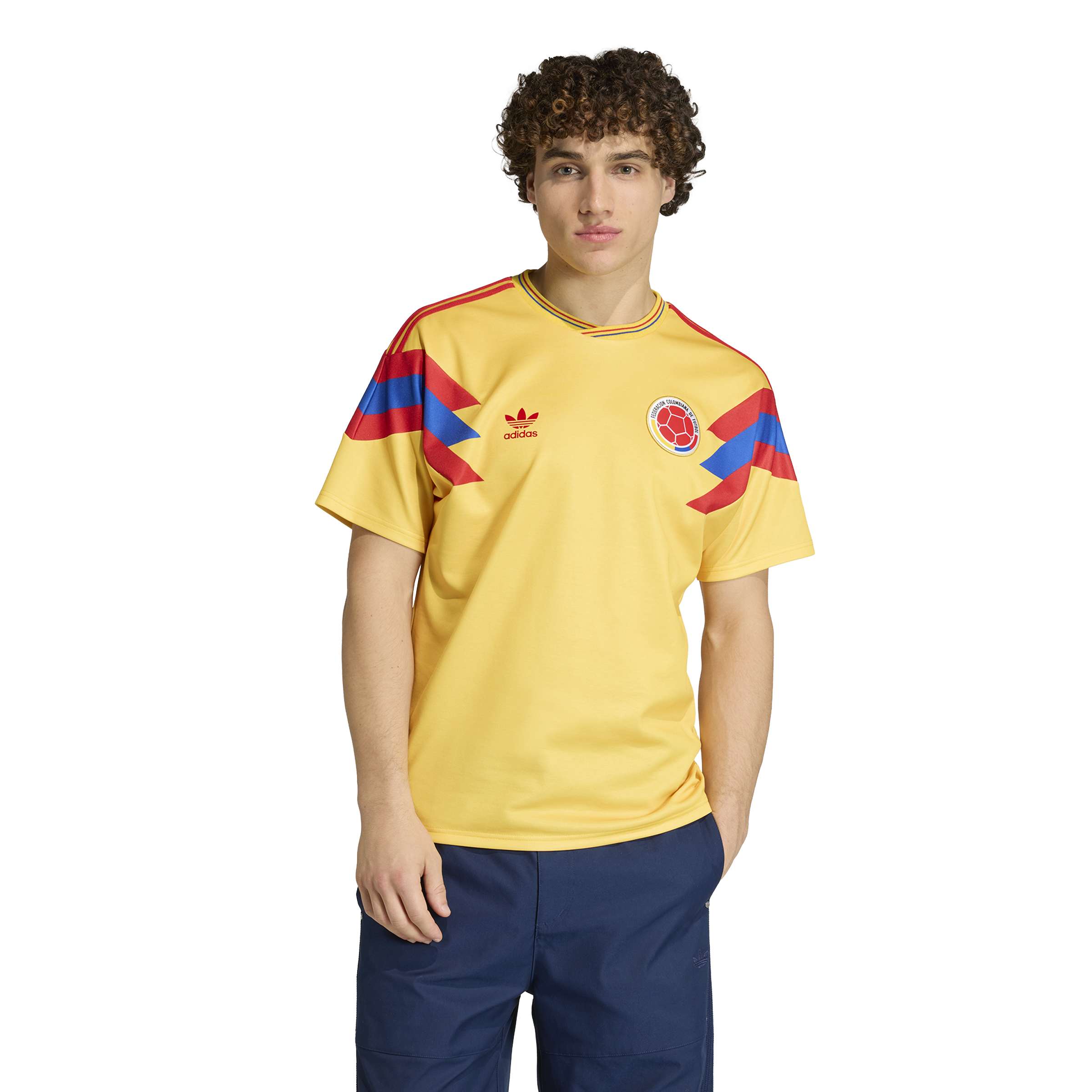  Colombia National Team 1990 Bringback Home Jersey - Yellow