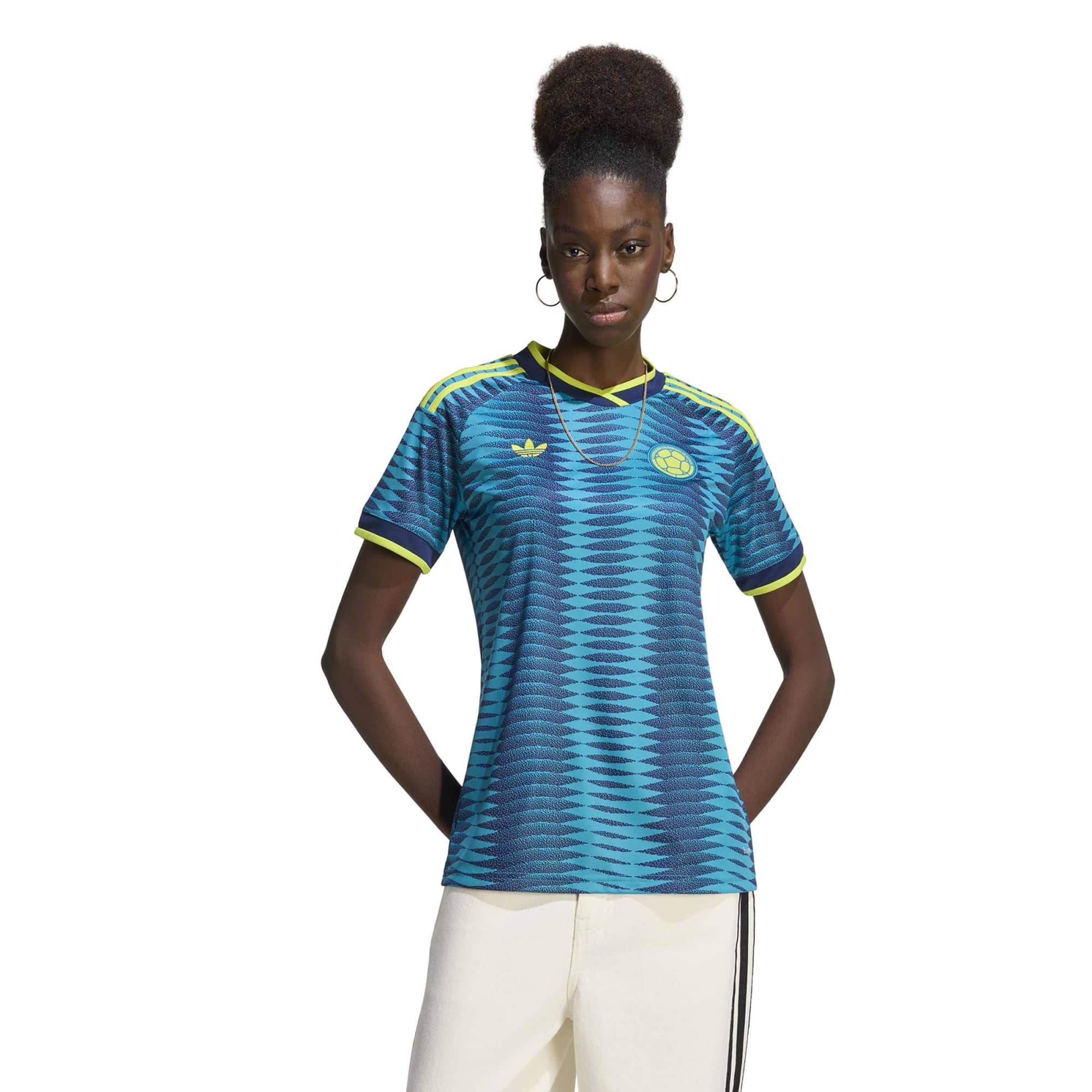  Colombia National Team Women's 2026 Away Jersey - Turquoise