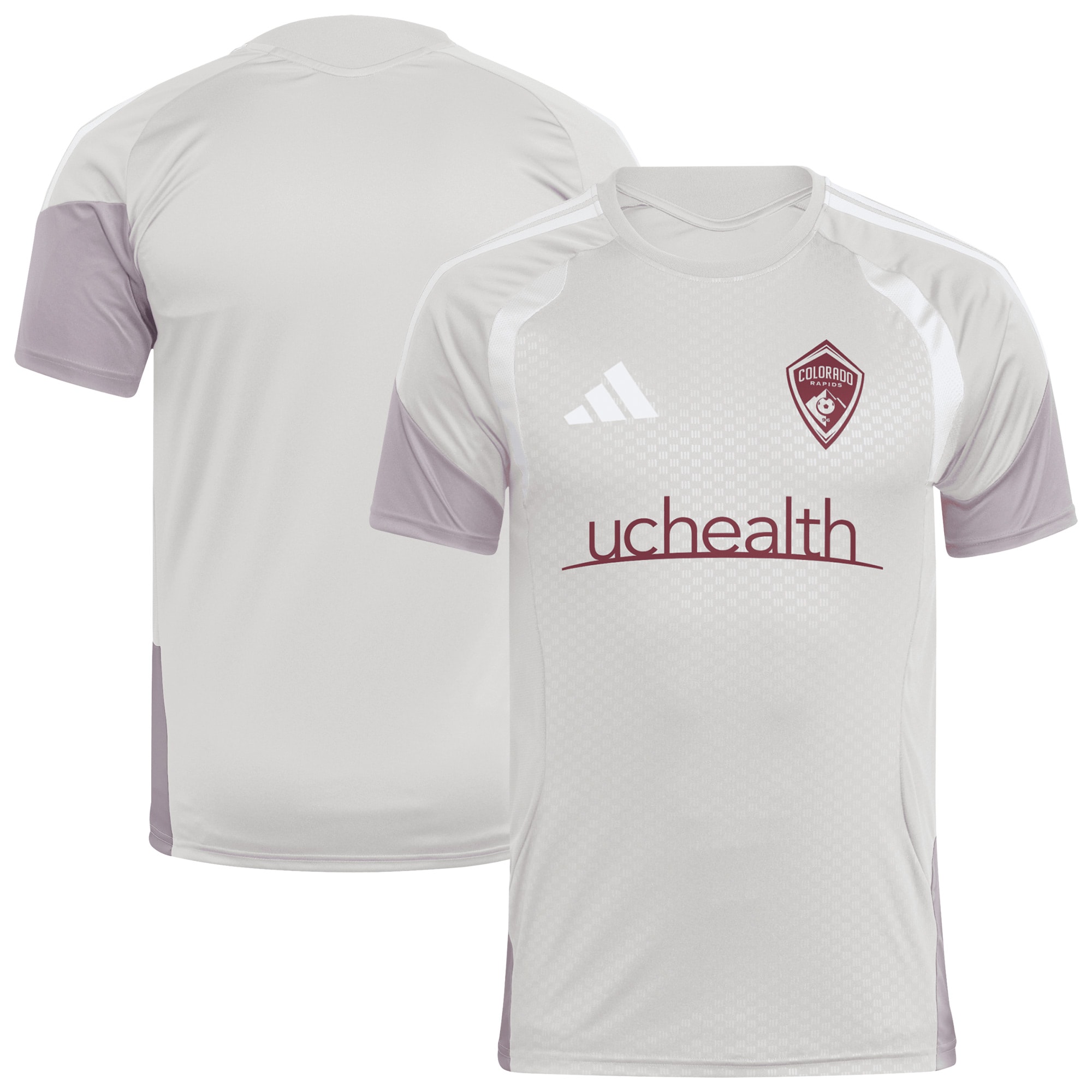  Colorado Rapids 2026 Competition Training Jersey - Silver