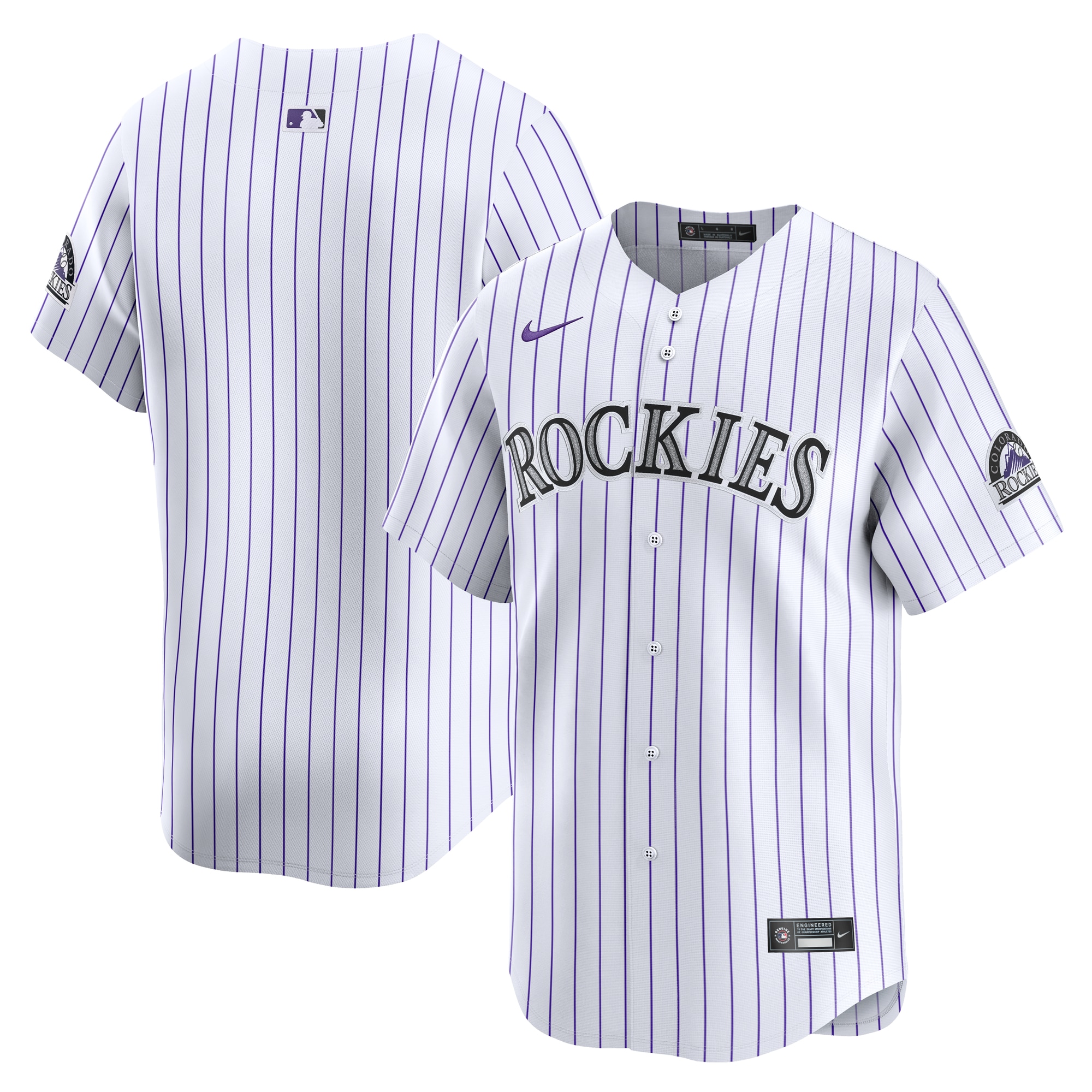  Colorado Rockies Home Limited Player Jersey - White