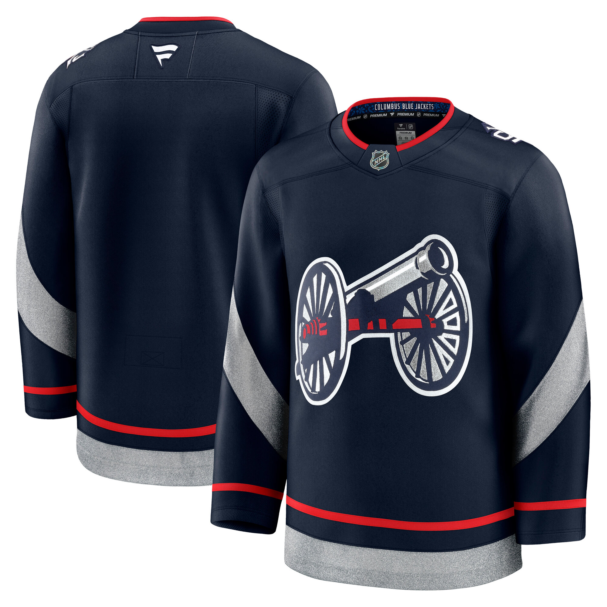  Columbus Blue Jackets Fanatics 2025 Stadium Series Premium Jersey - Navy