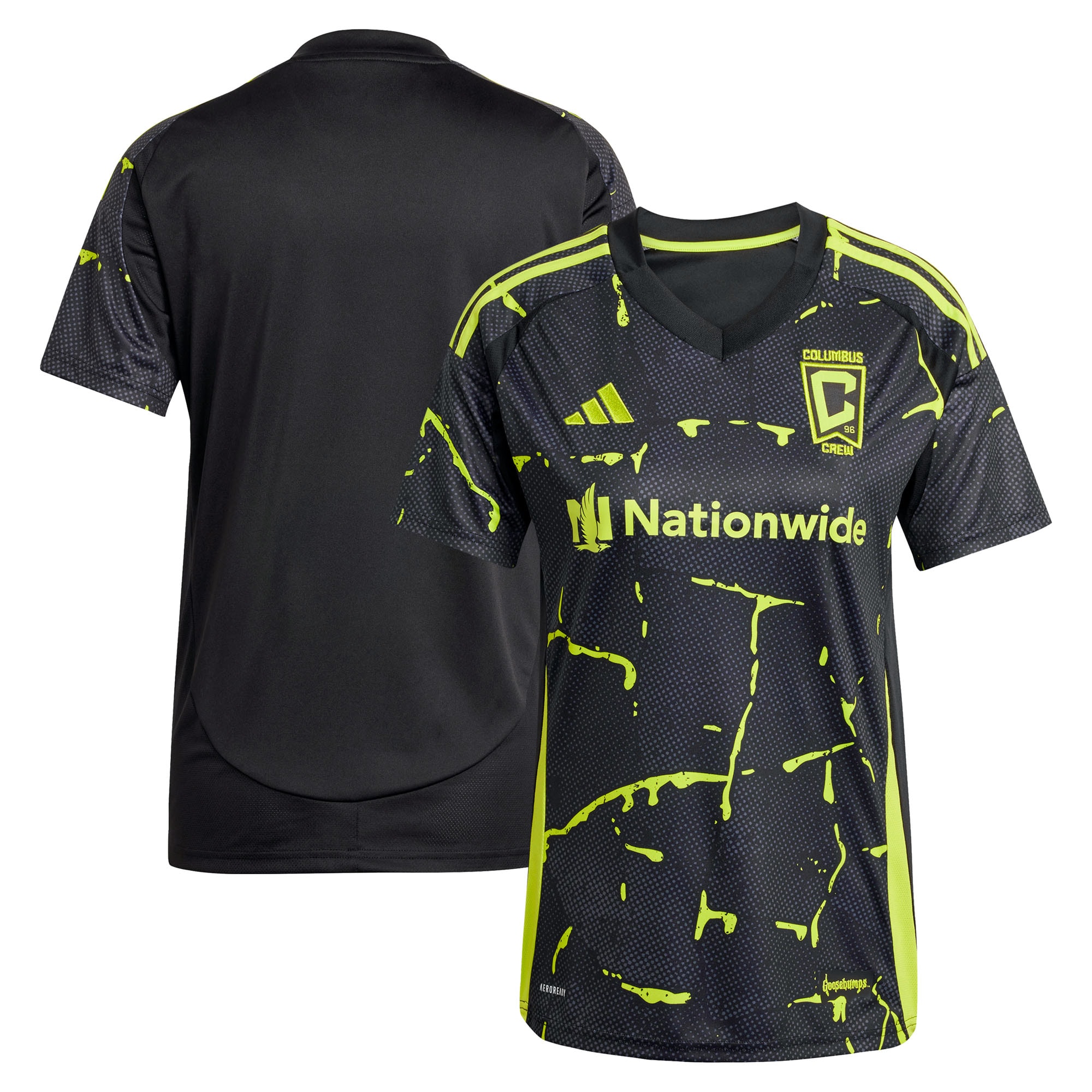  Columbus Crew Women's 2025 The Goosebumps Kit Jersey - Black