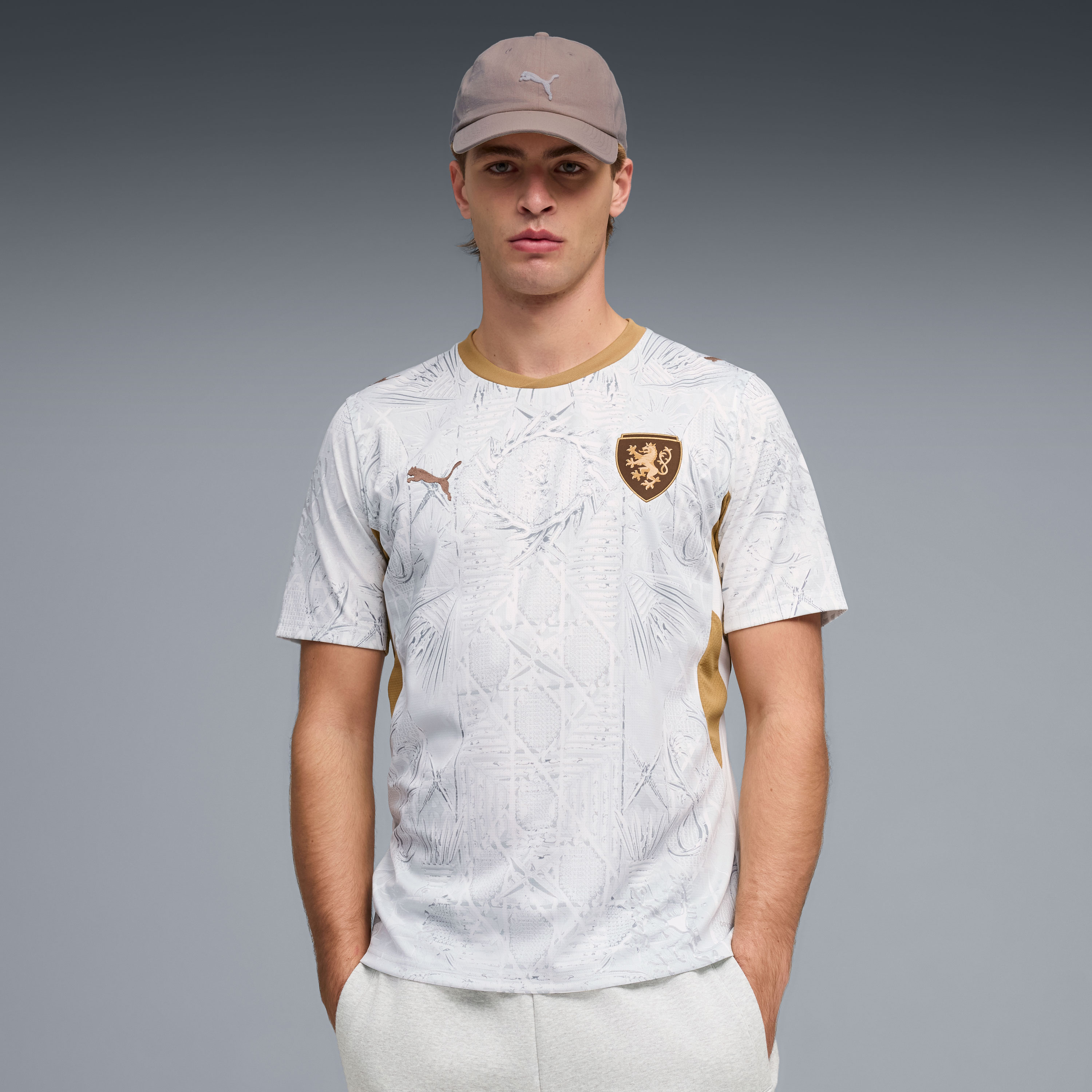 Czech Republic National Team Puma 2026 Away Jersey - White