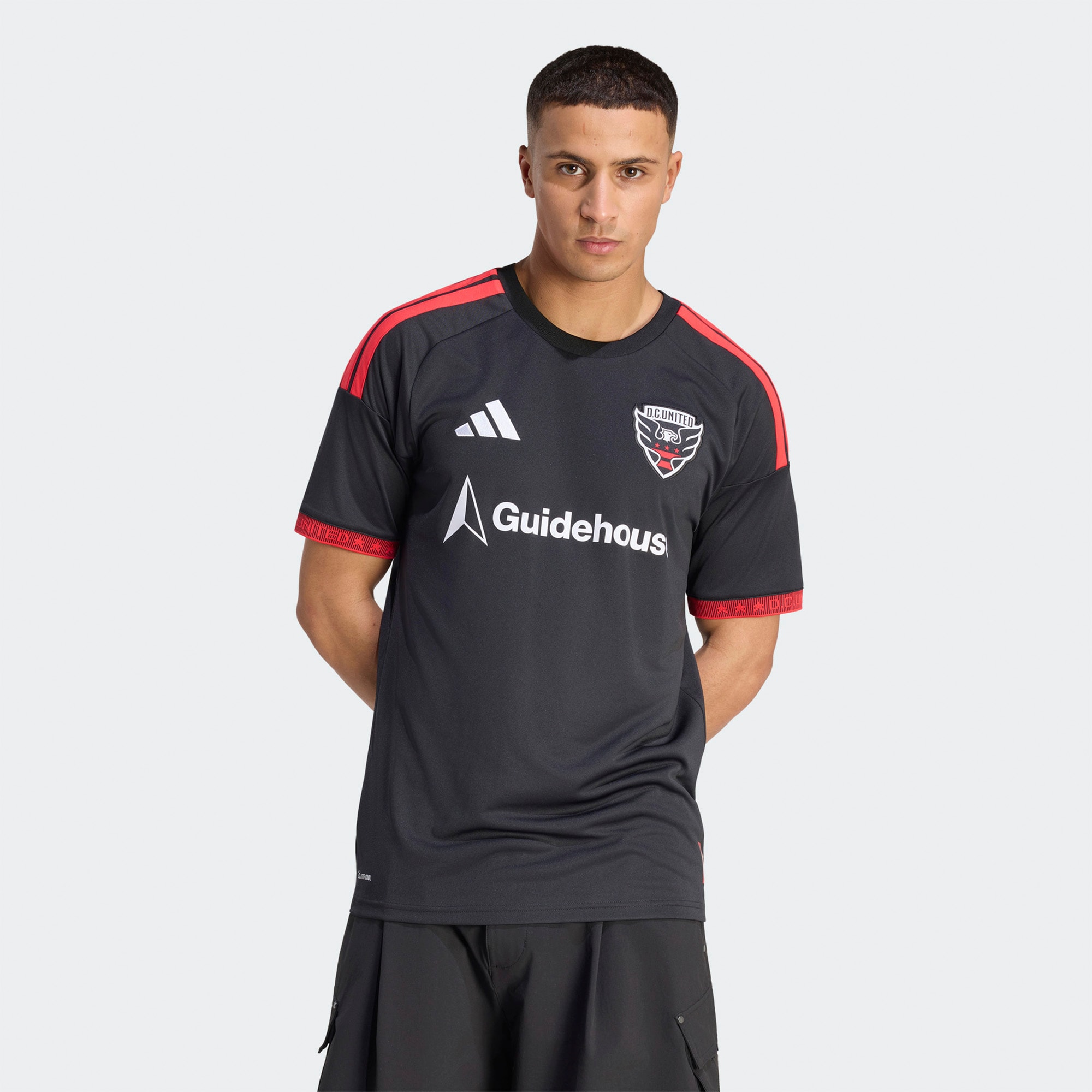  D.C. United 2026 Black-and-Red Kit Jersey - Black