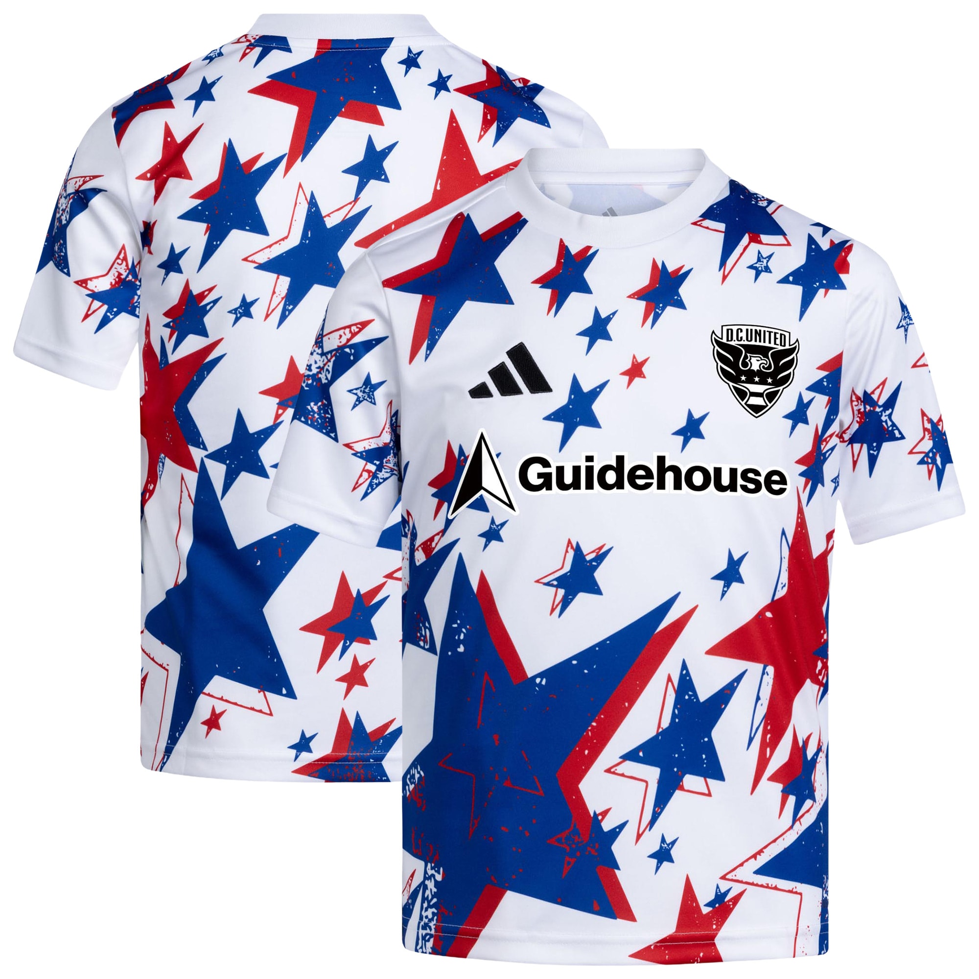  D.C. United Youth 2026 Americana Pre-Match Jersey - White