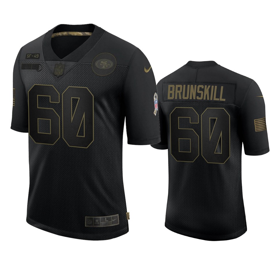  Daniel Brunskill Limited Jersey Black 2020 Salute To Service