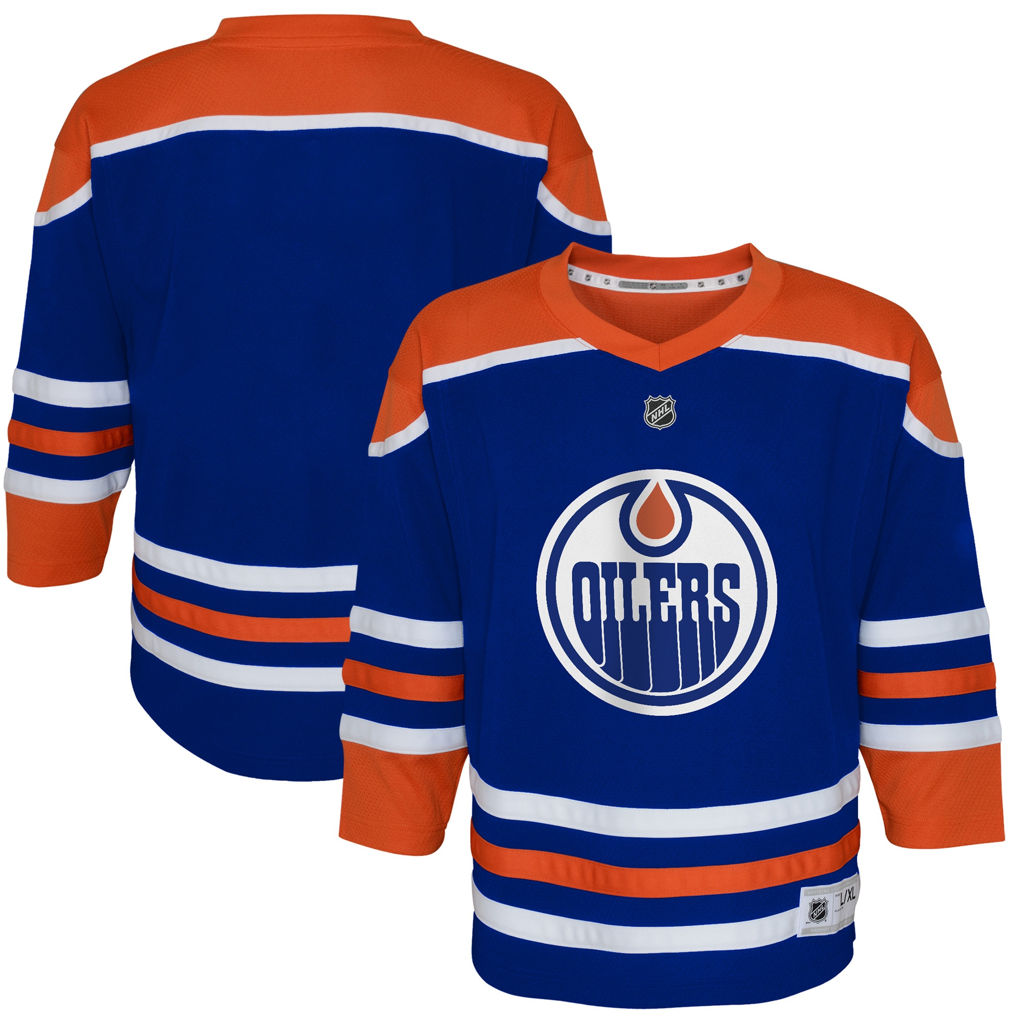 Edmonton Oilers Outerstuff Toddler Home Jersey - Royal