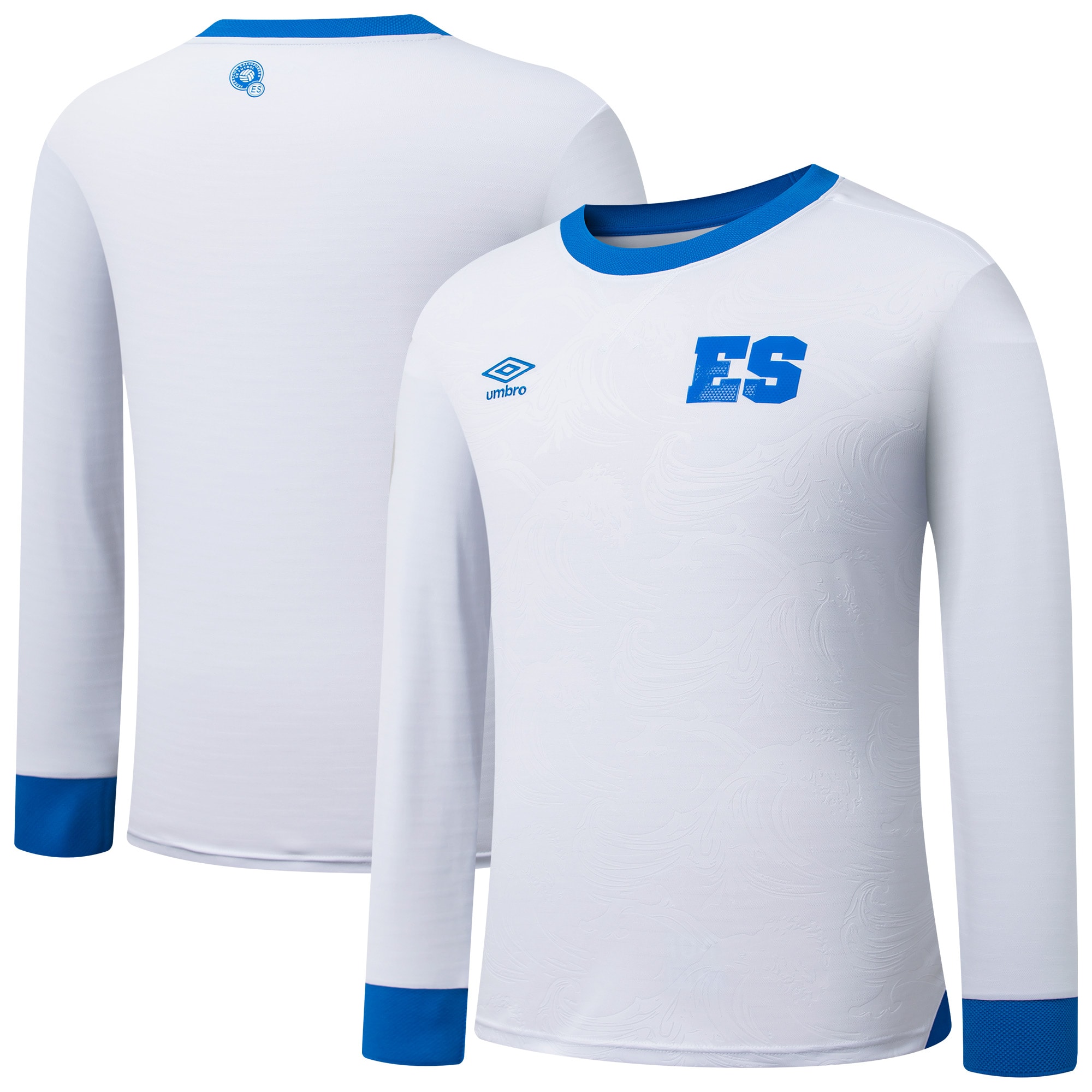  El Salvador National Team Umbro 2025 Away Long Sleeve Jersey