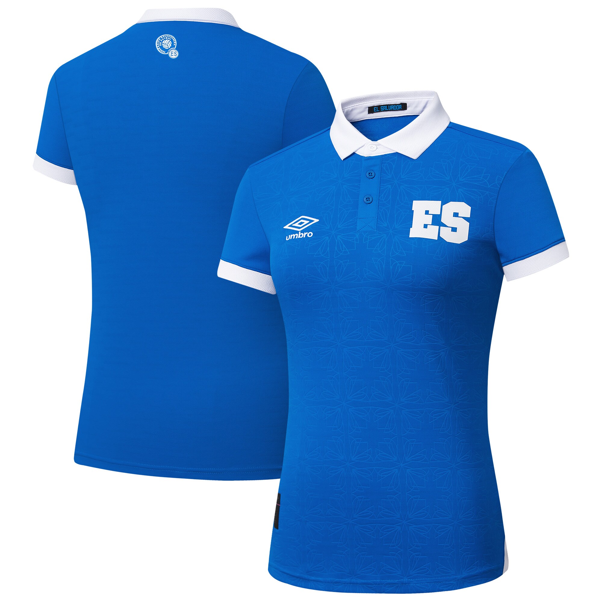  El Salvador National Team Umbro Women's 2025 Home Jersey - Blue