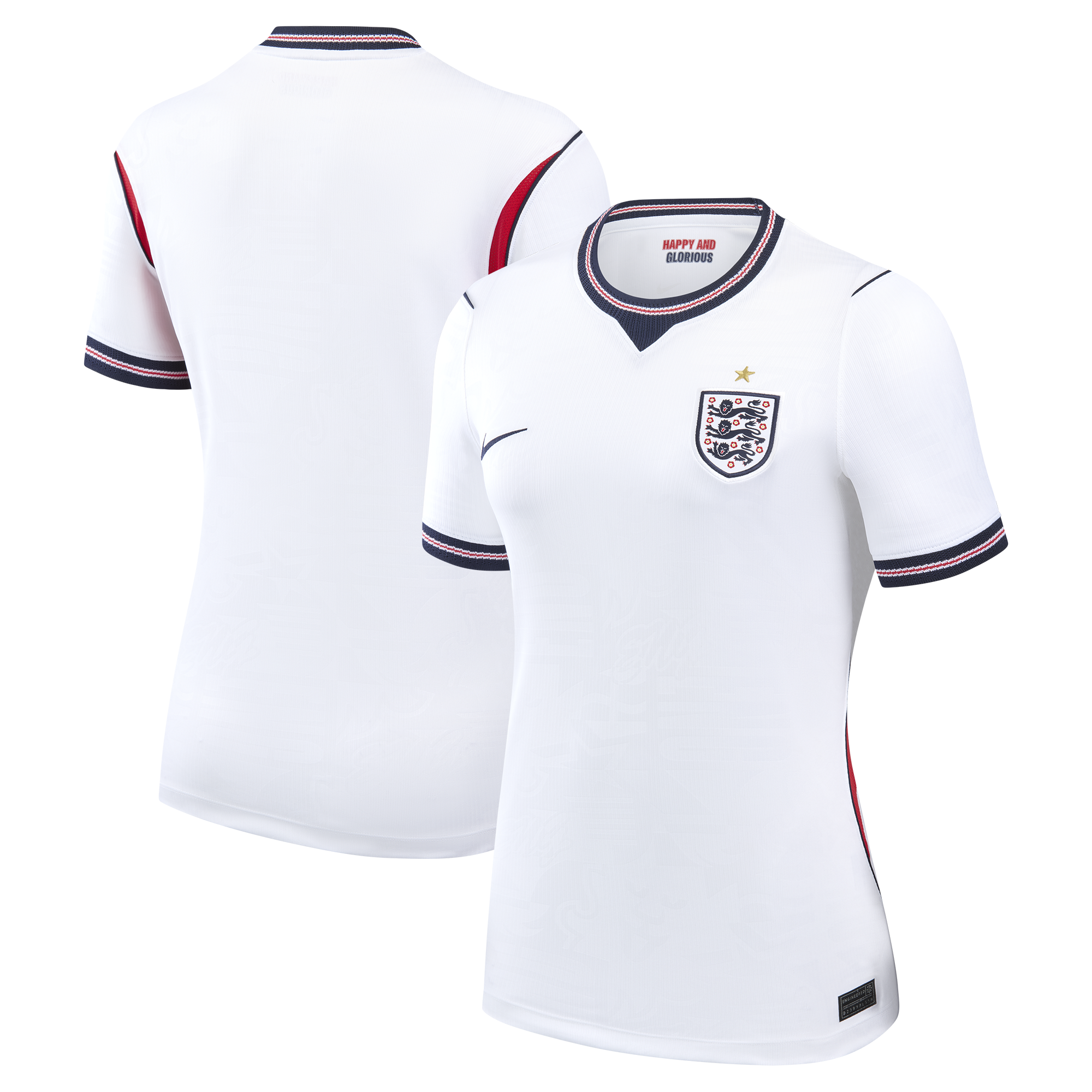  England National Team Women's 2026 Home Stadium Jersey