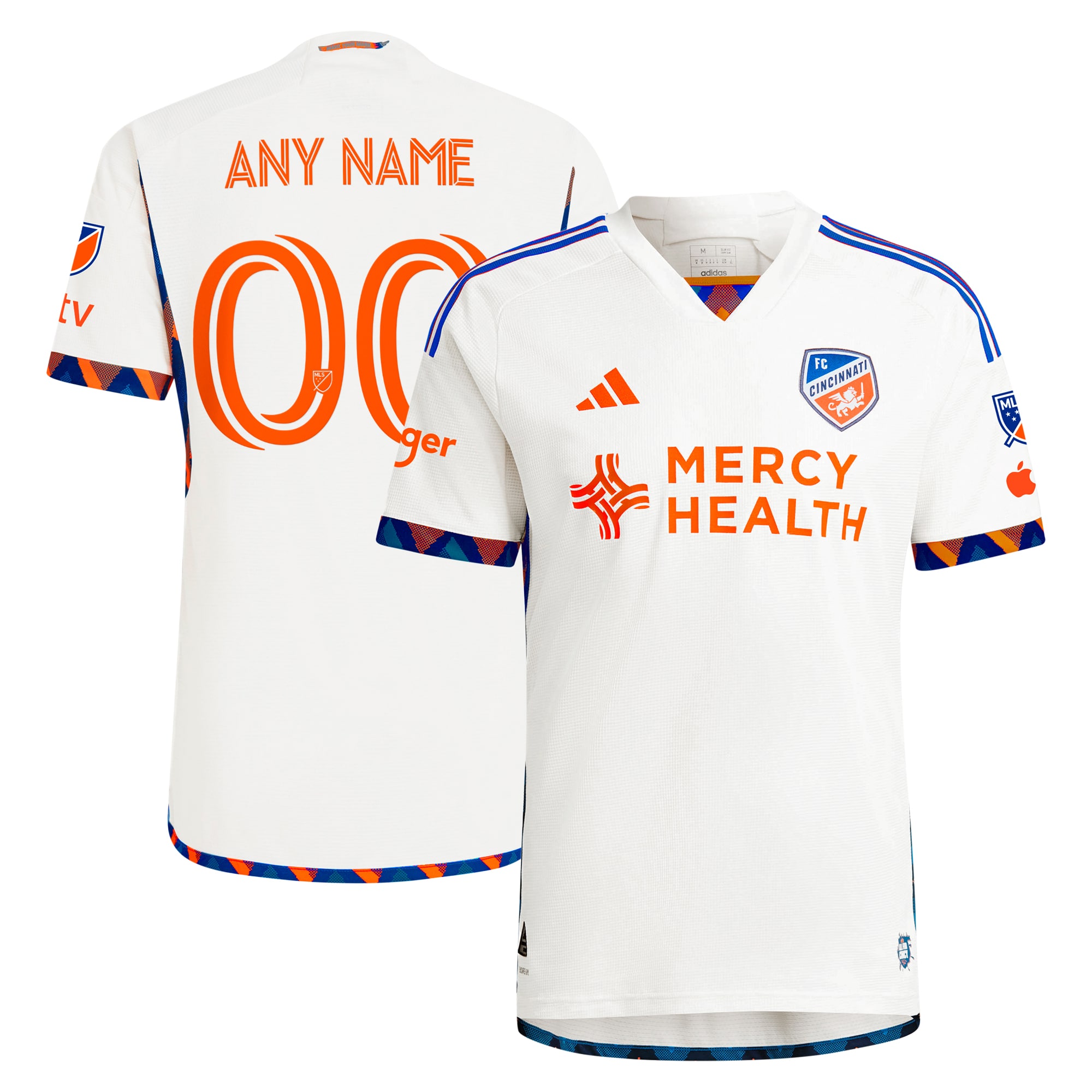  FC Cincinnati 2024 The Canvas Kit Custom Jersey - White