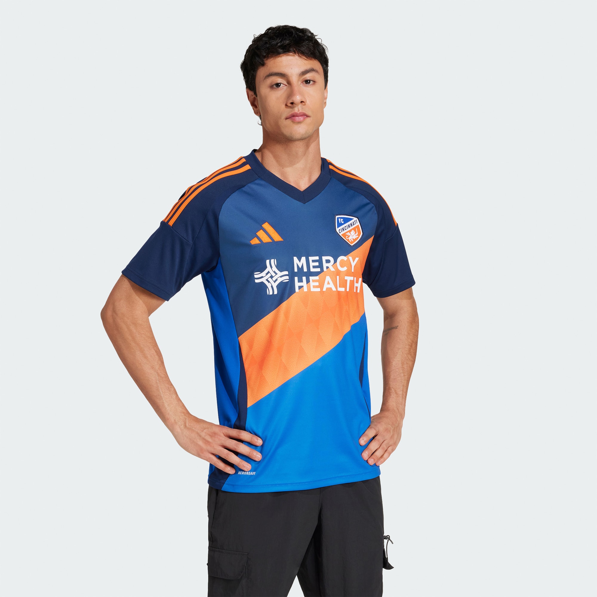  FC Cincinnati 2025 Orange and Blue Legacy Kit Jersey - Blue
