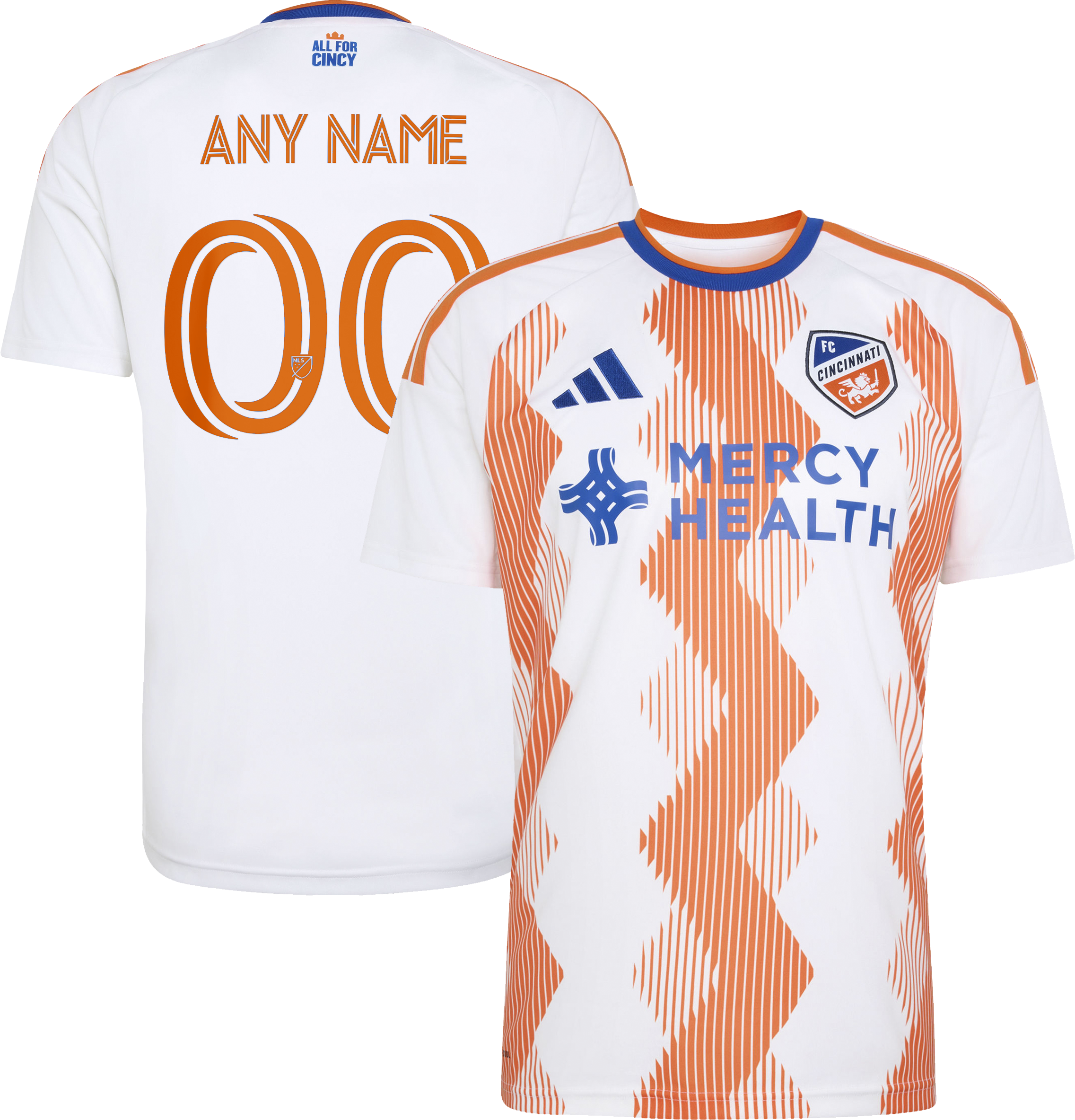  FC Cincinnati 2026 The Seven Hills Kit Custom Jersey - White
