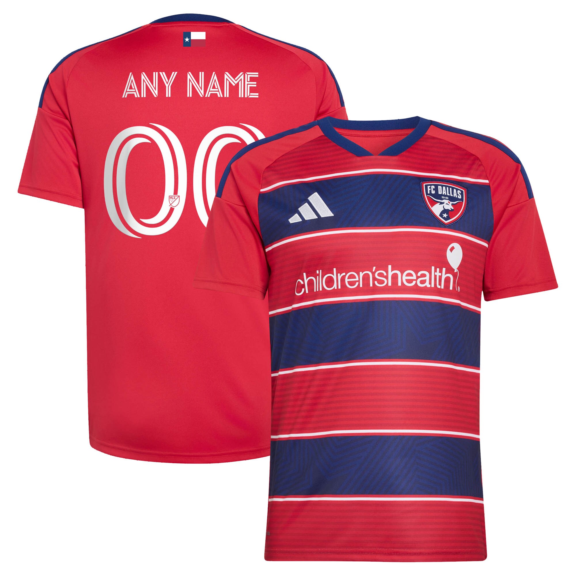  FC Dallas 2026 DNA Kit Custom Jersey - Red