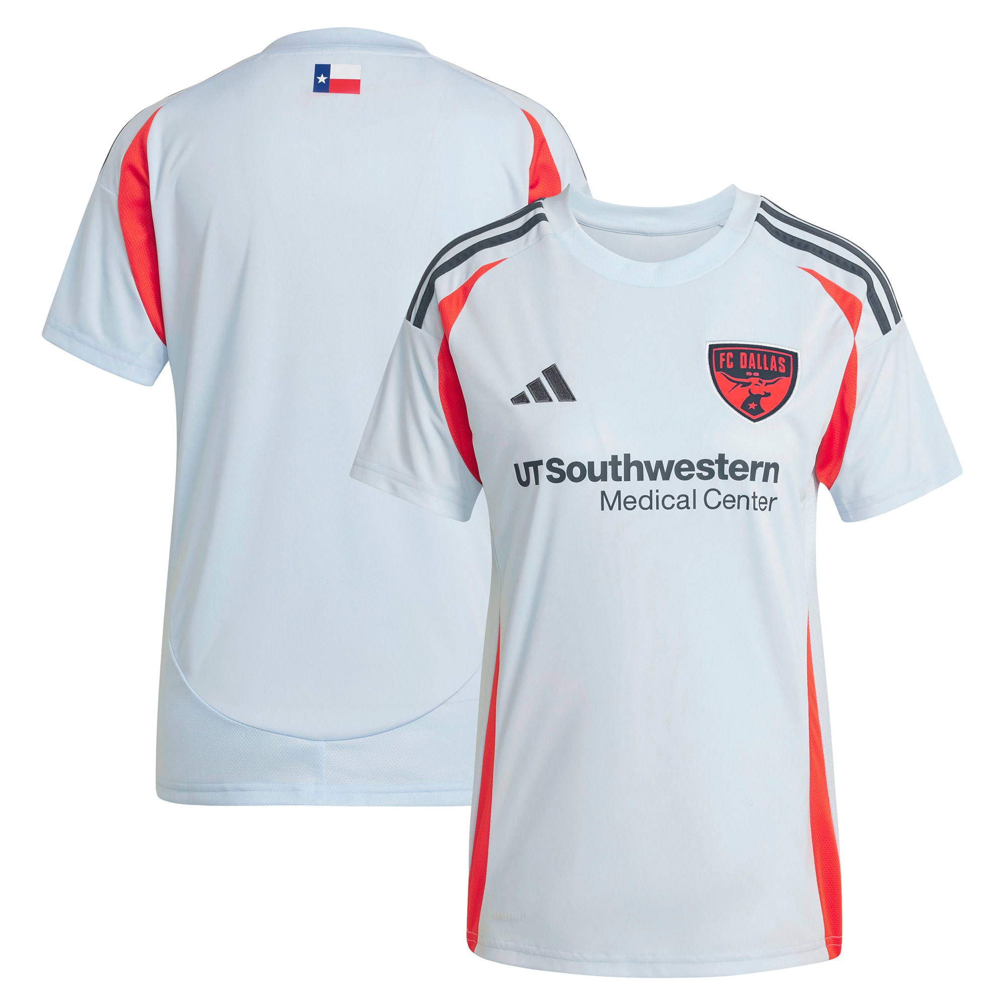  FC Dallas Women's 2025 The Inferno Kit Jersey - Light Blue