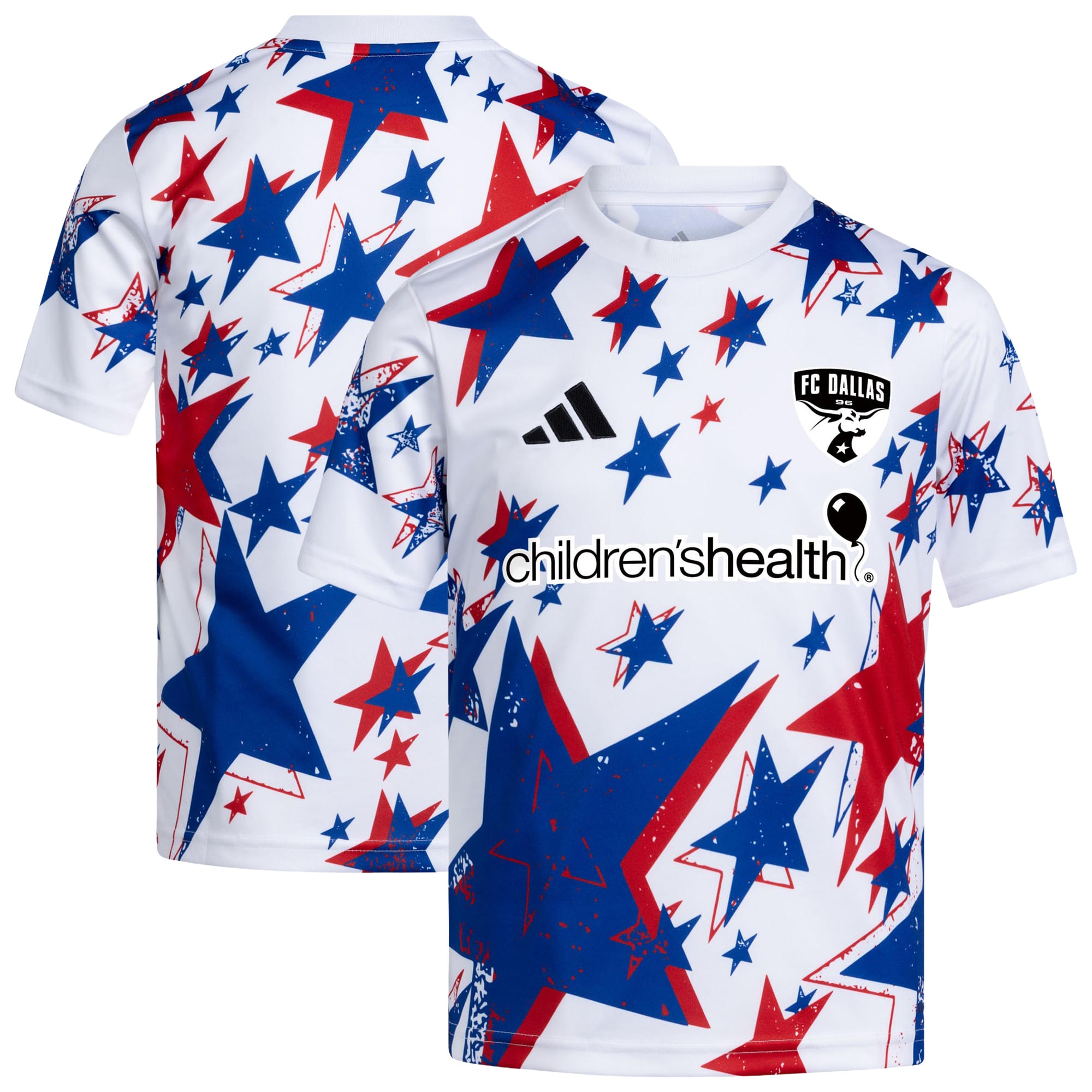  FC Dallas Youth 2026 Americana Pre-Match Jersey - White