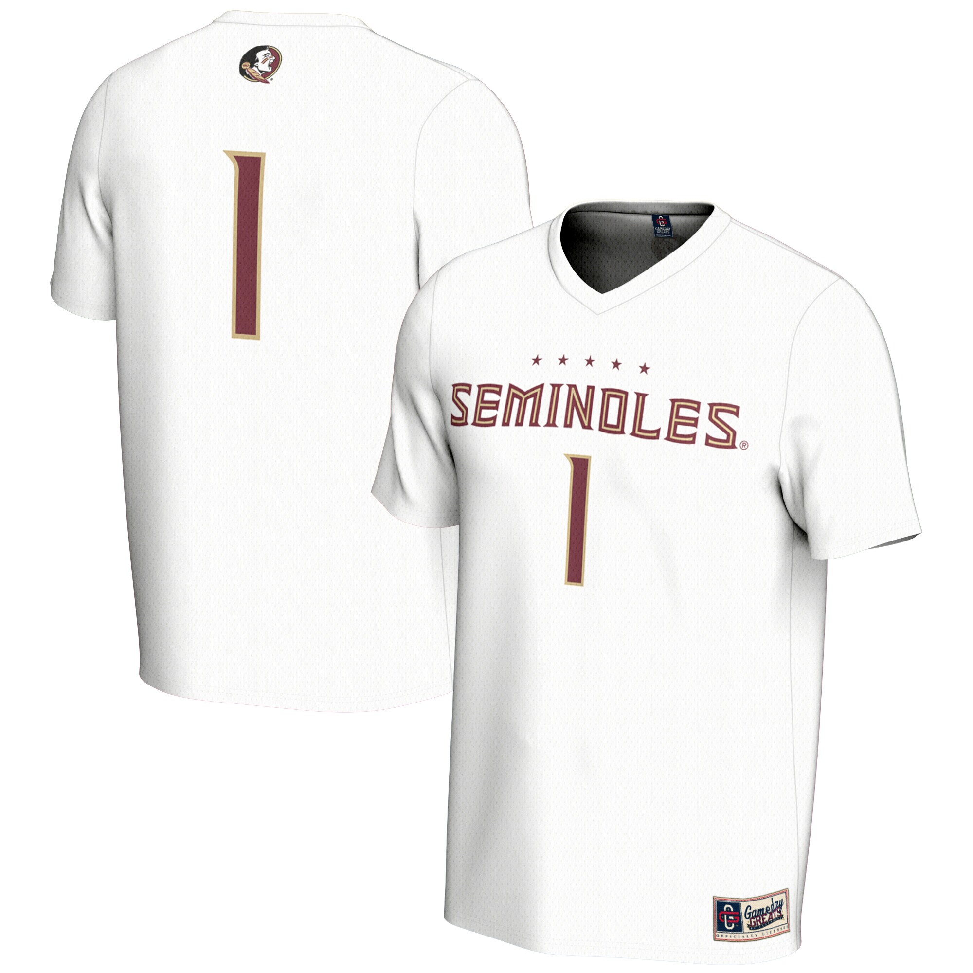  Florida State Seminoles GameDay Greats Youth 2025 NCAA Women's Soccer National Champions Lightweight Commemorative Fashion Jersey - White