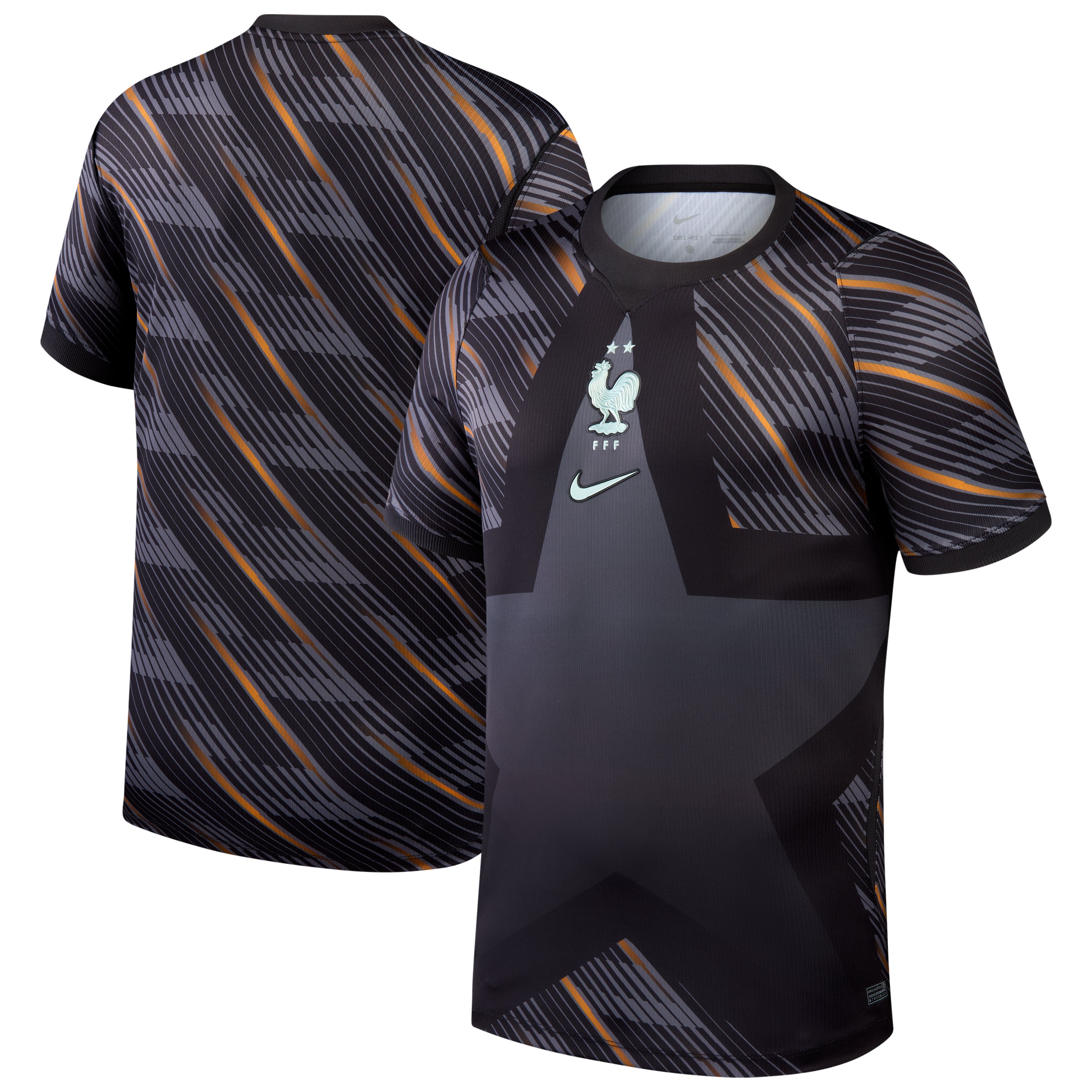  France National Team Men's 2026 Goalkeeper Stadium Jersey - Gray