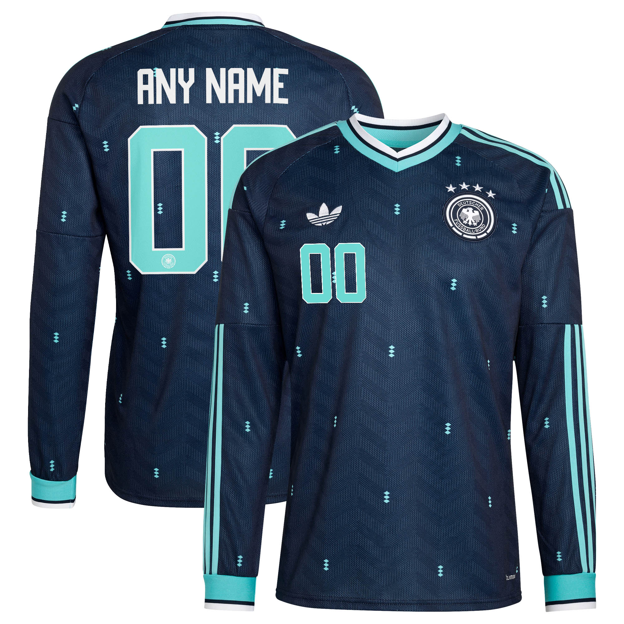  Germany National Team 2026 Away Long Sleeve Custom Jersey