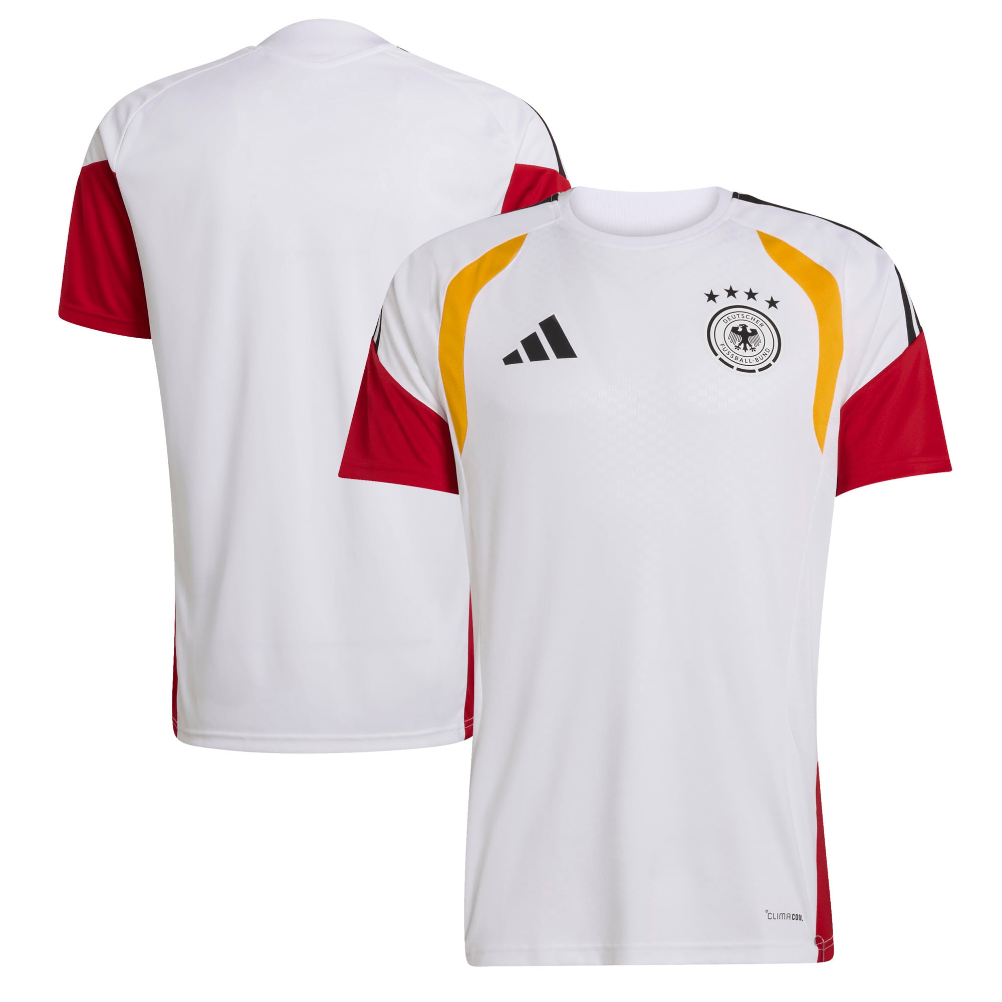  Germany National Team FIFA x World Cup 2026 Tiro Away Training Jersey - White