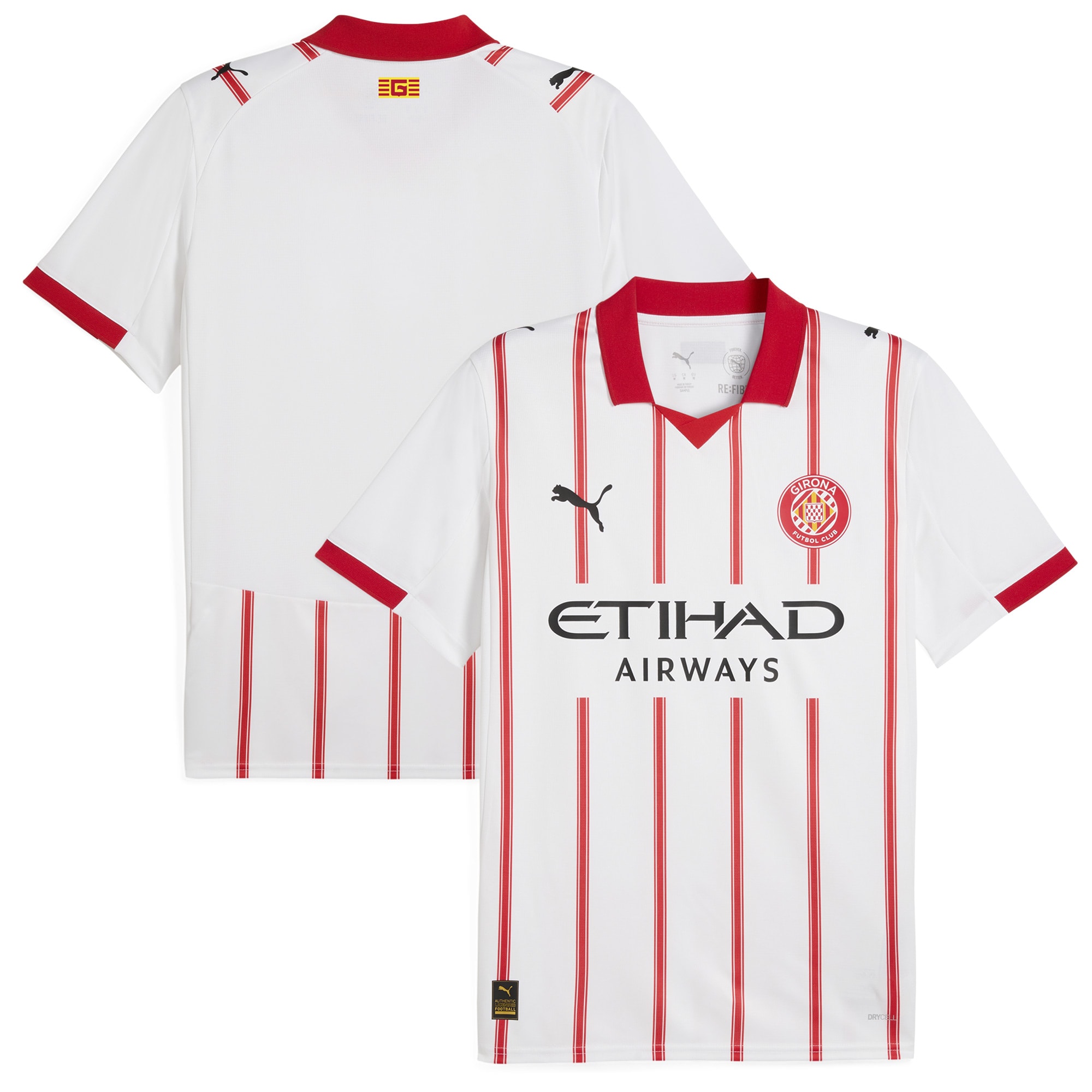  Girona FC Puma 2025/26 Home Jersey - White