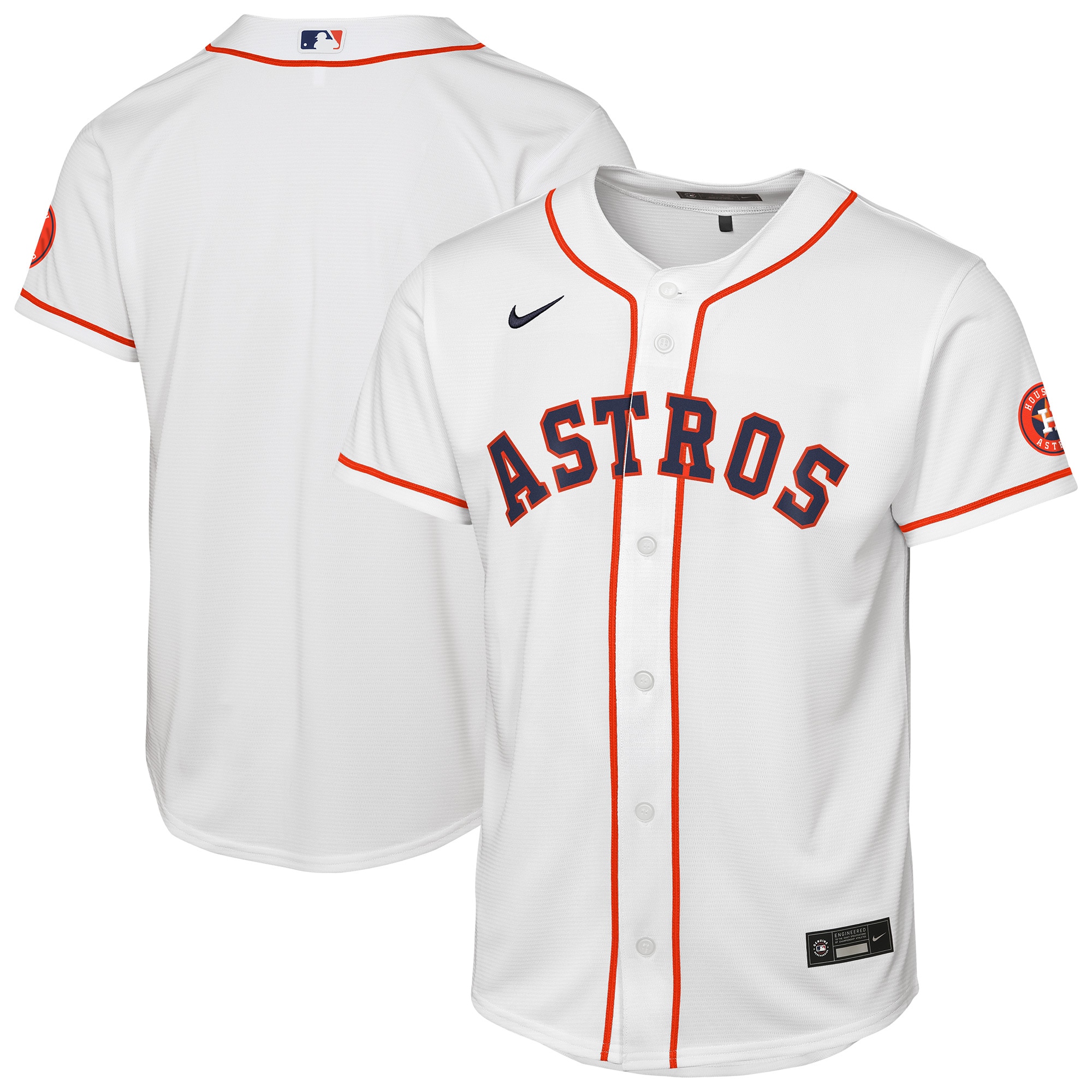  Houston Astros Youth Home Stadium Jersey