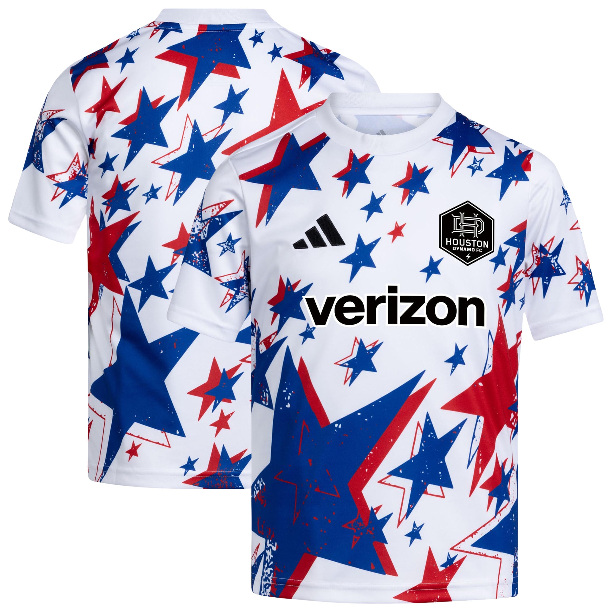  Houston Dynamo FC Youth 2026 Americana Pre-Match Jersey - White