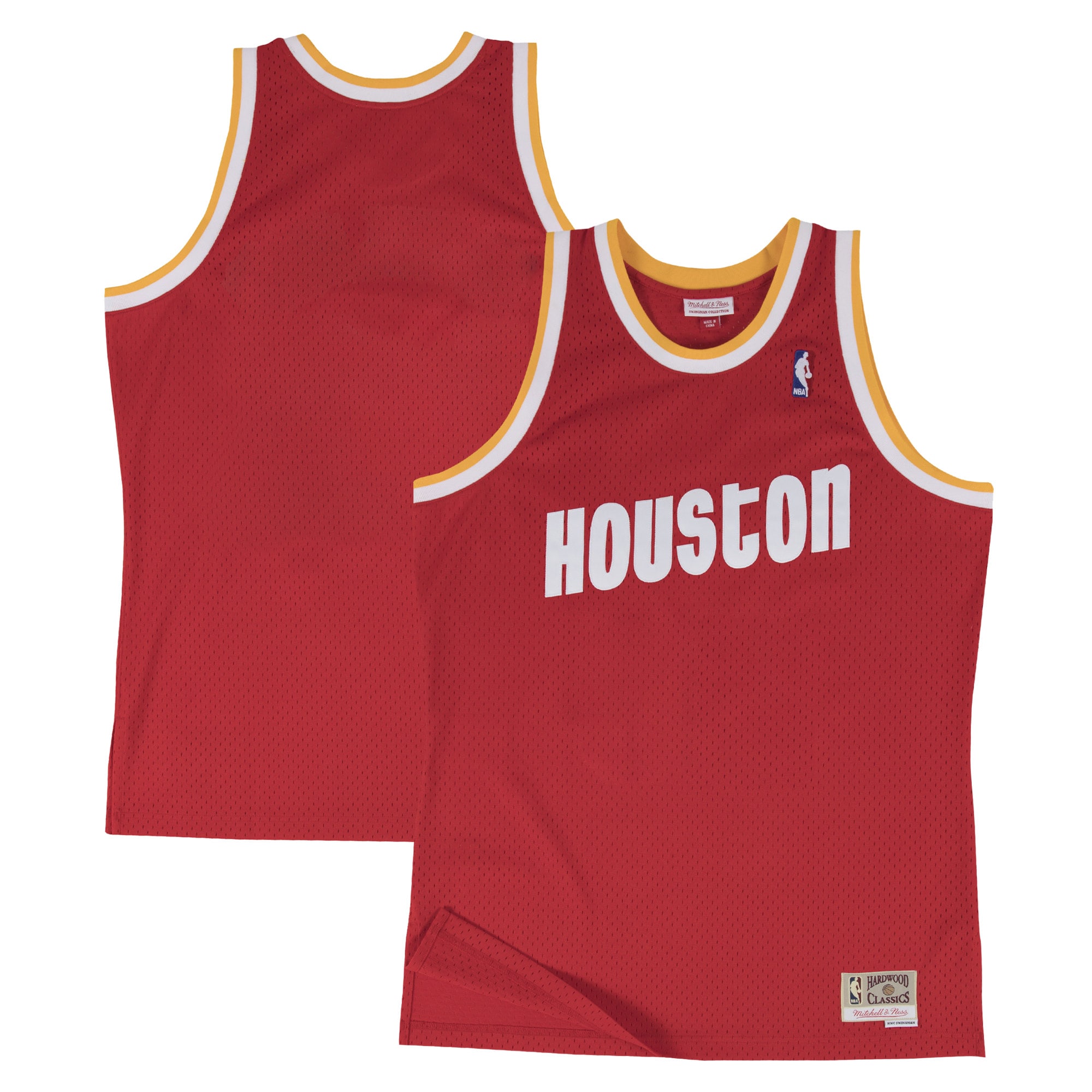  Houston Rockets Mitchell & Ness 1996-97 Hardwood Classics Swingman Jersey - Red
