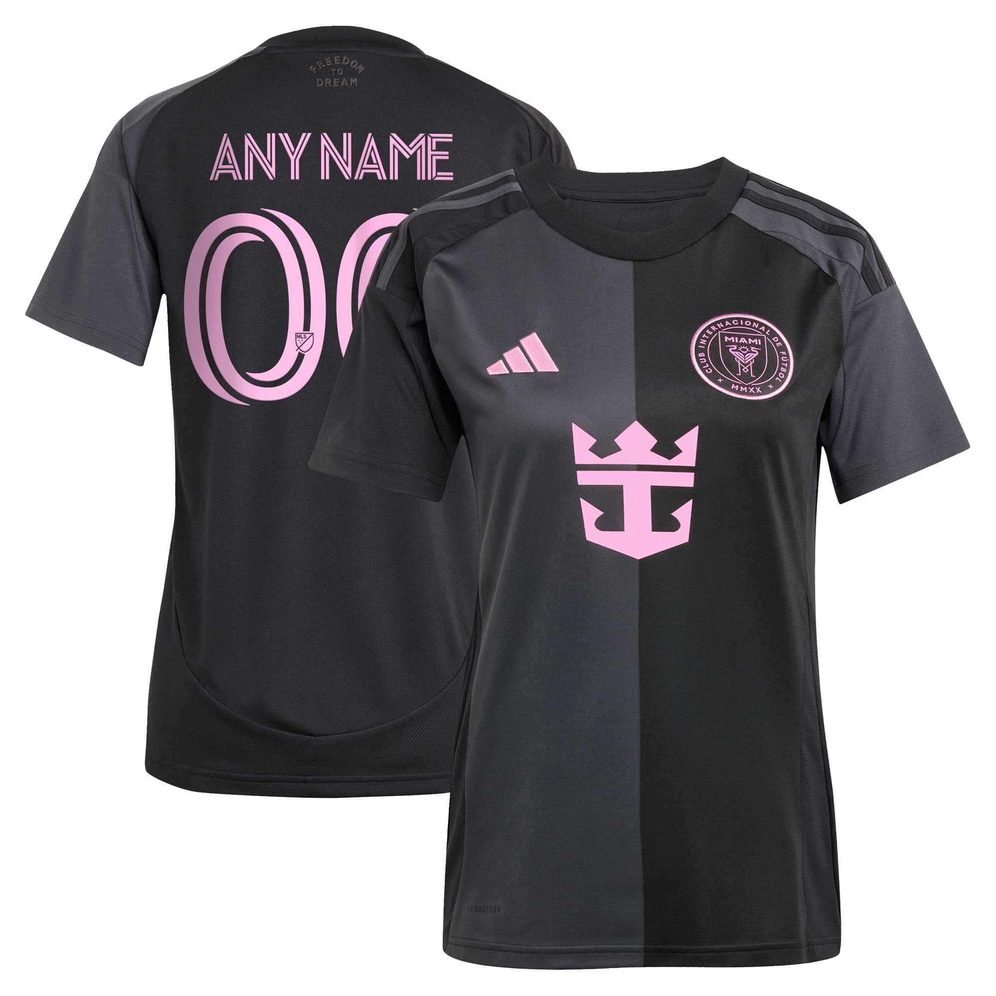 Inter Miami CF Women's 2025 The Fortitude Kit Custom Jersey