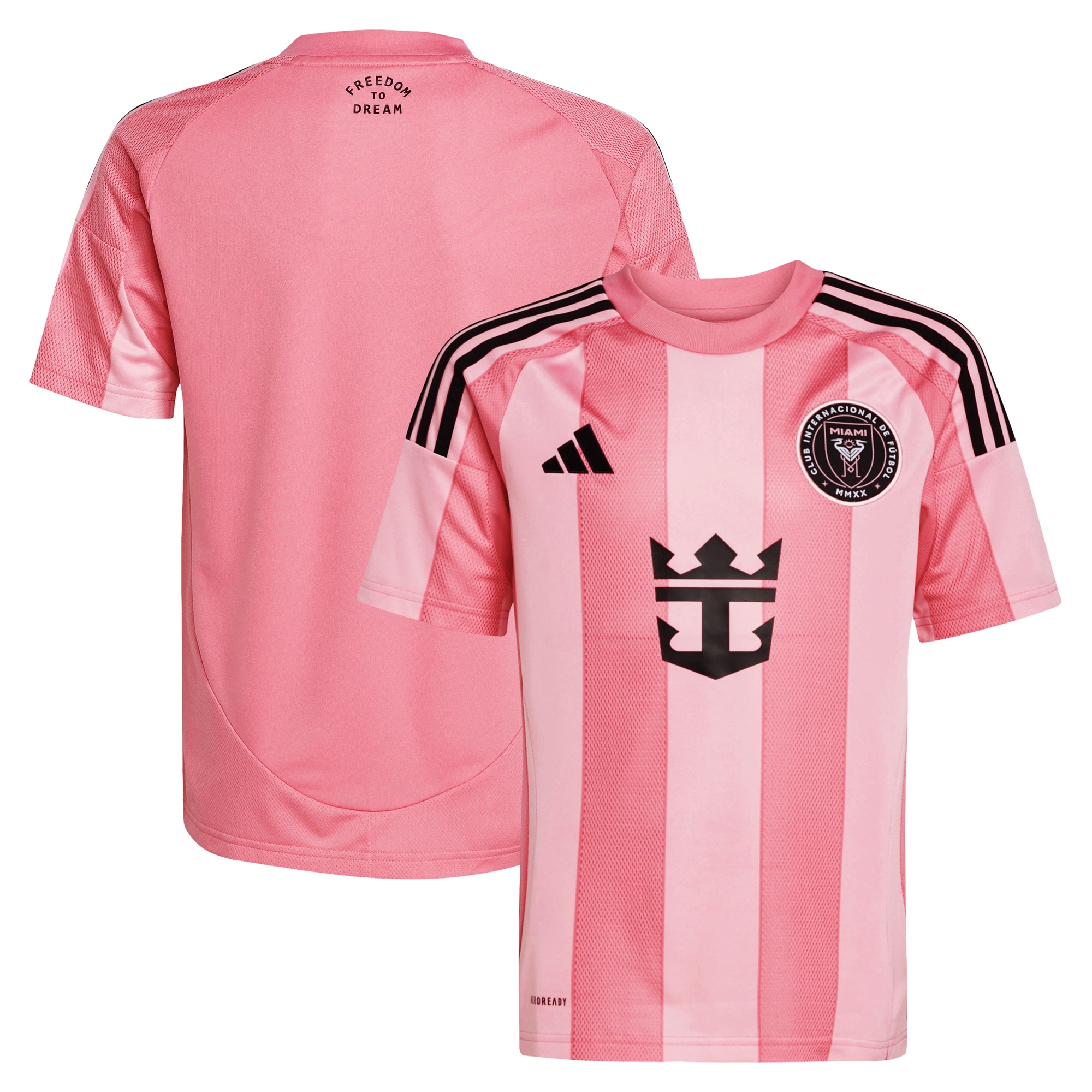  Inter Miami CF Youth 2025 Euforia Jersey - Light Pink
