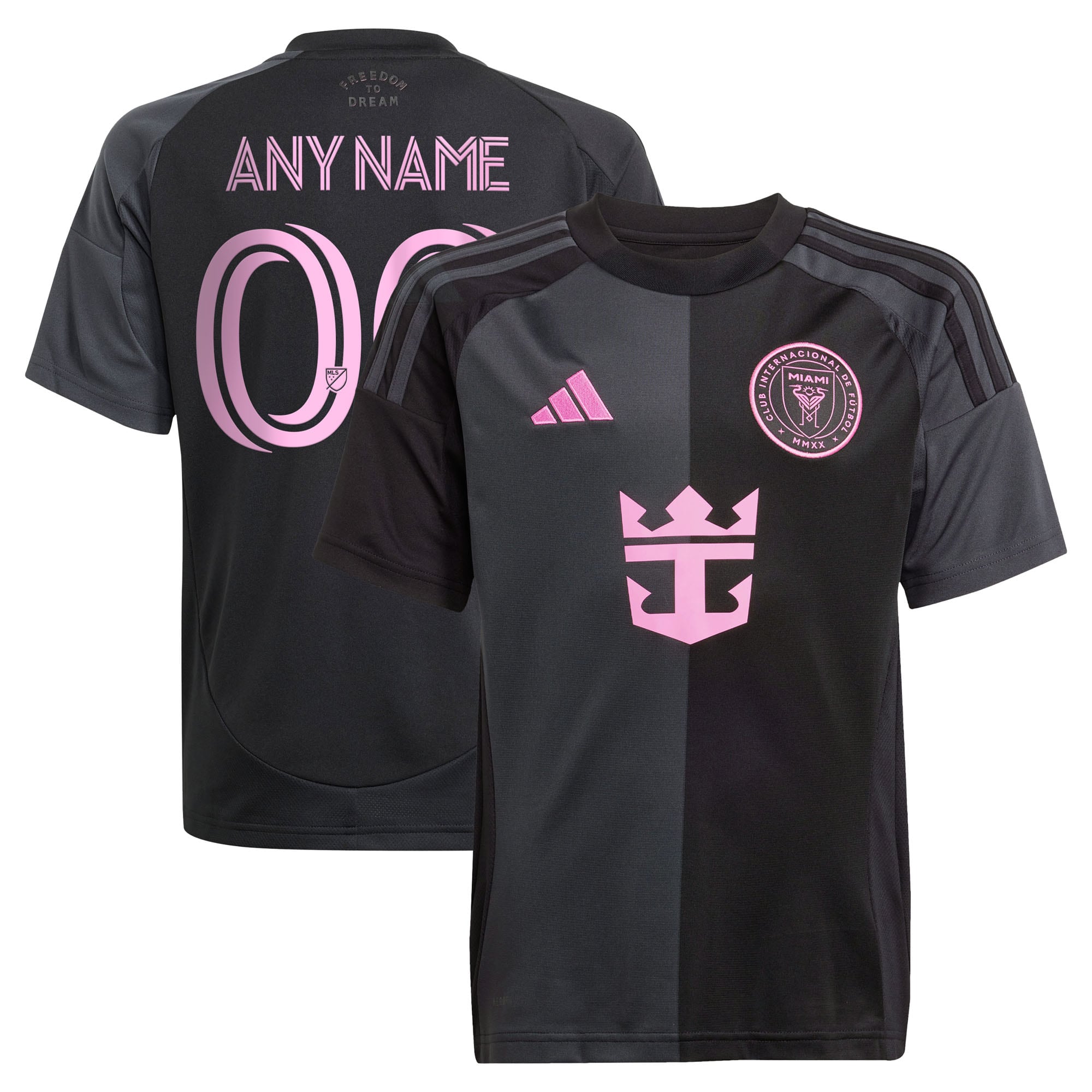  Inter Miami CF Youth 2025 The Fortitude Kit Custom Jersey