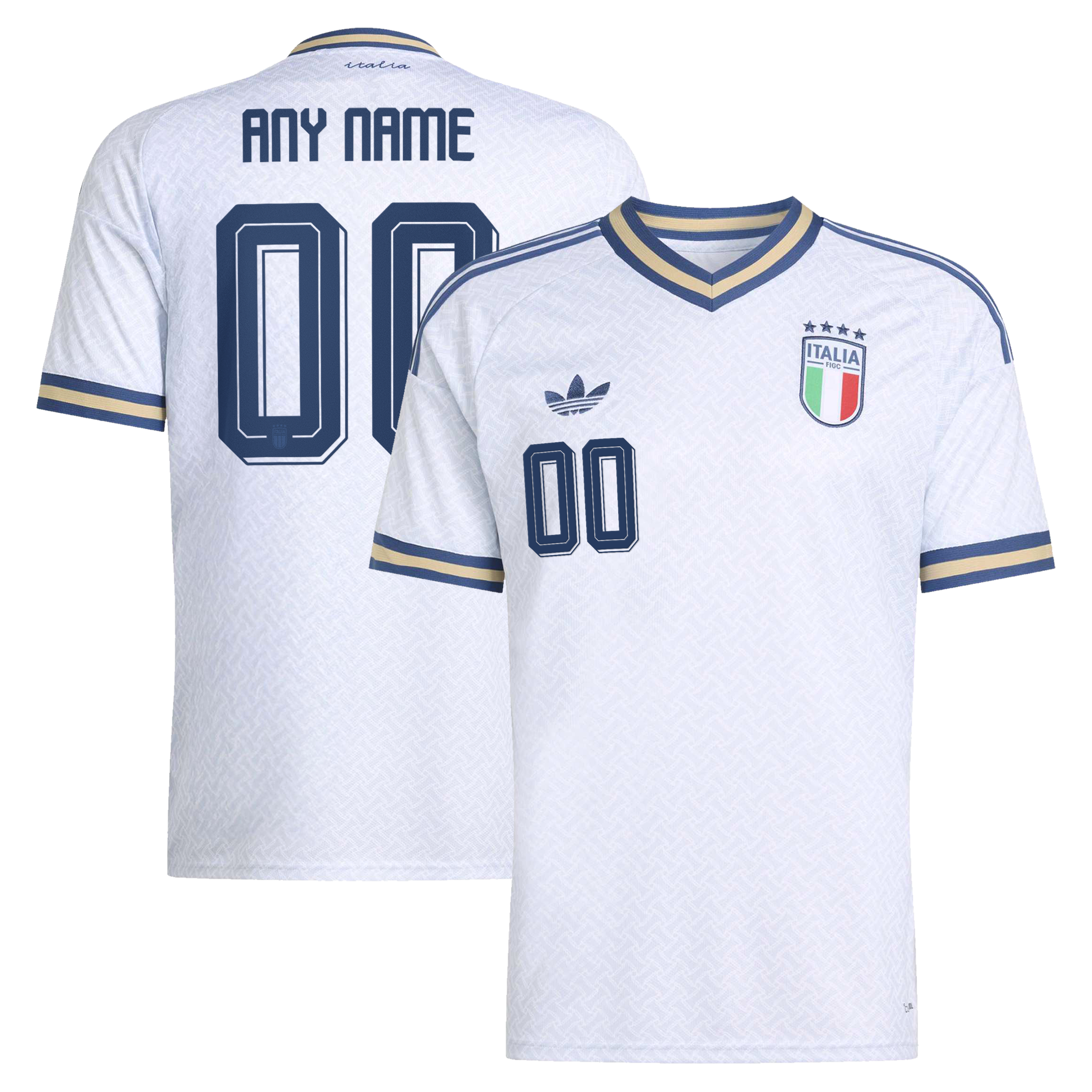  Italy National Team 2026 Away Custom Jersey