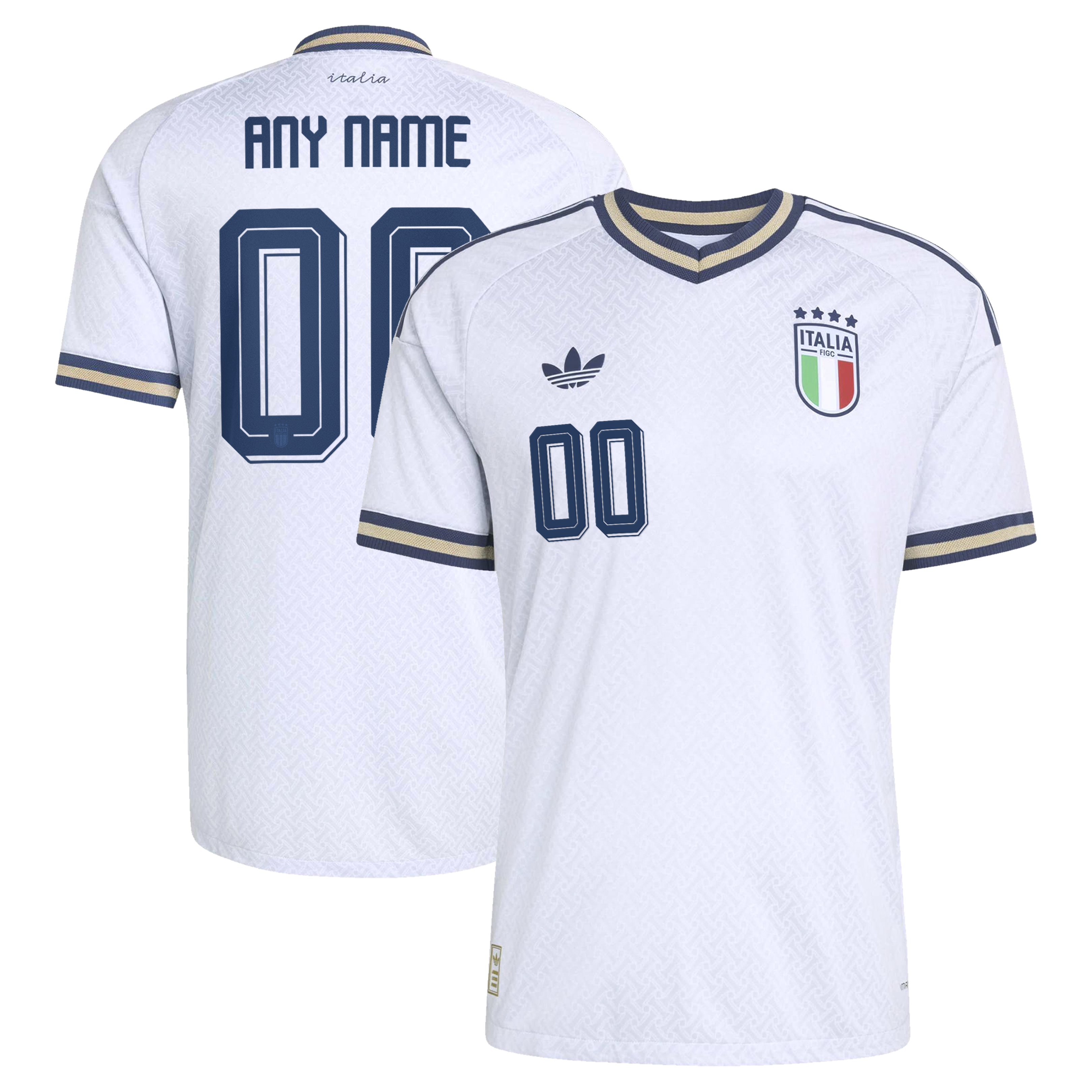  Italy National Team 2026 Away On-Field Custom Jersey