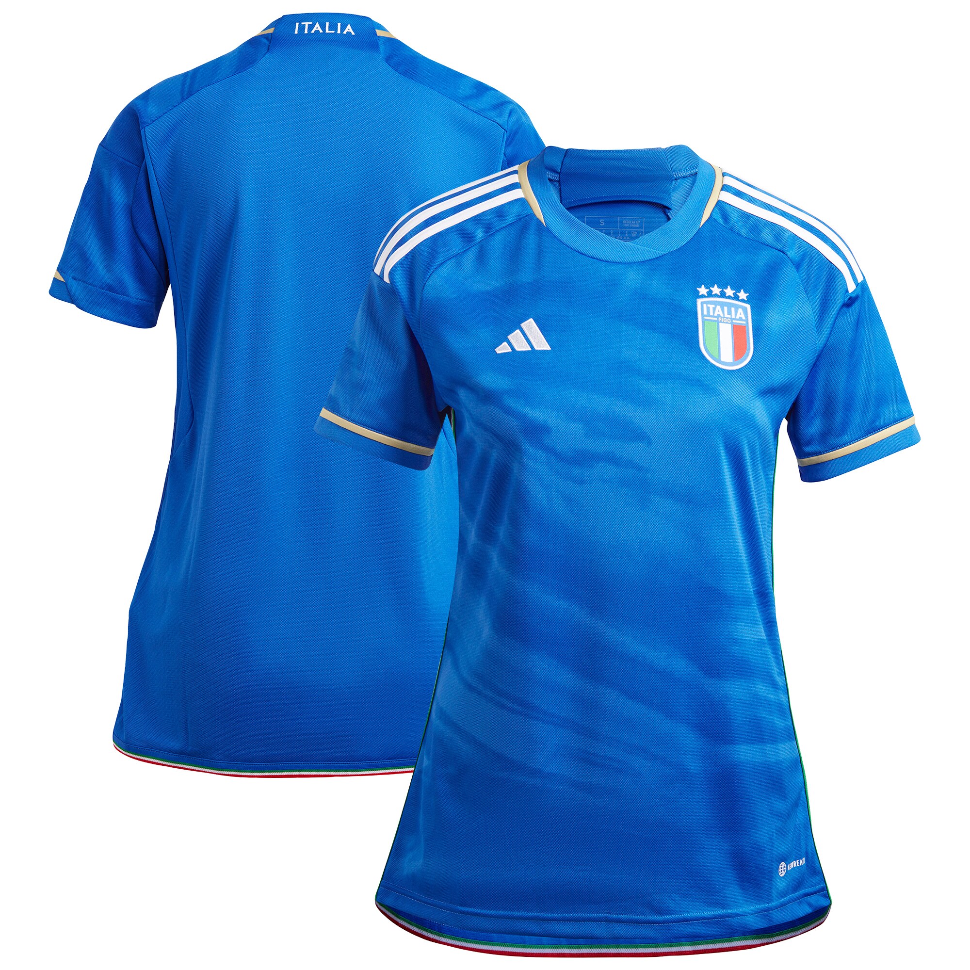  Italy National Team adidas Women's 2023 Home Replica Jersey - Blue