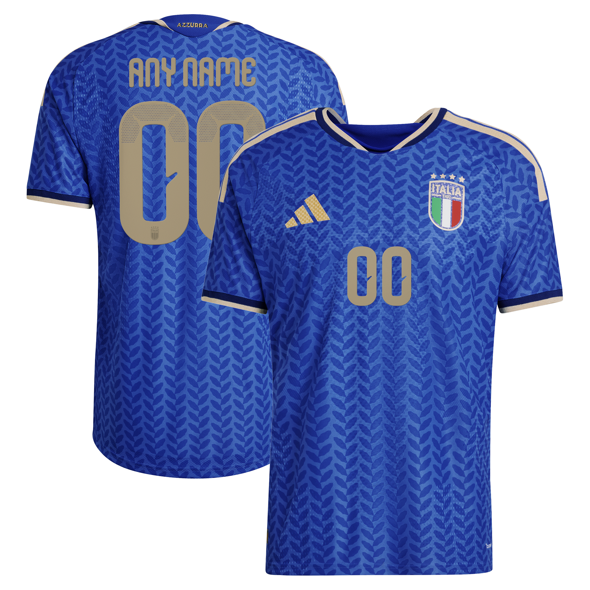  Italy National Team FIFA x World Cup 2026 Home On Field Custom Jersey